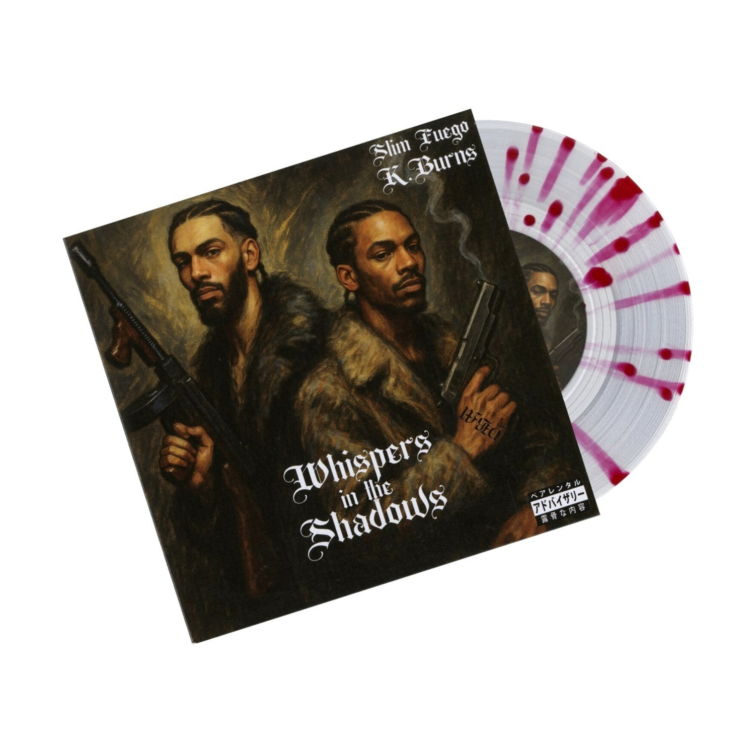 Slim Fuego / K Burns - Whispers In The Shadows (Clear Vinyl)