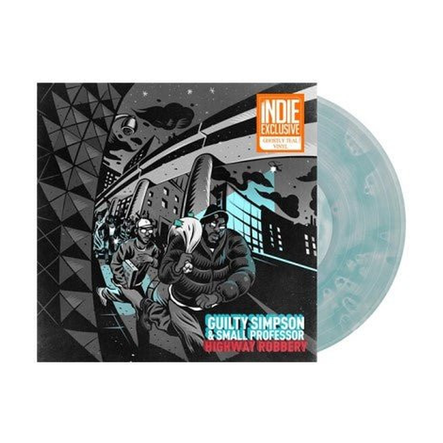 Guilty Simpson & Small Professor - Highway Robbery (Teal Vinyl)