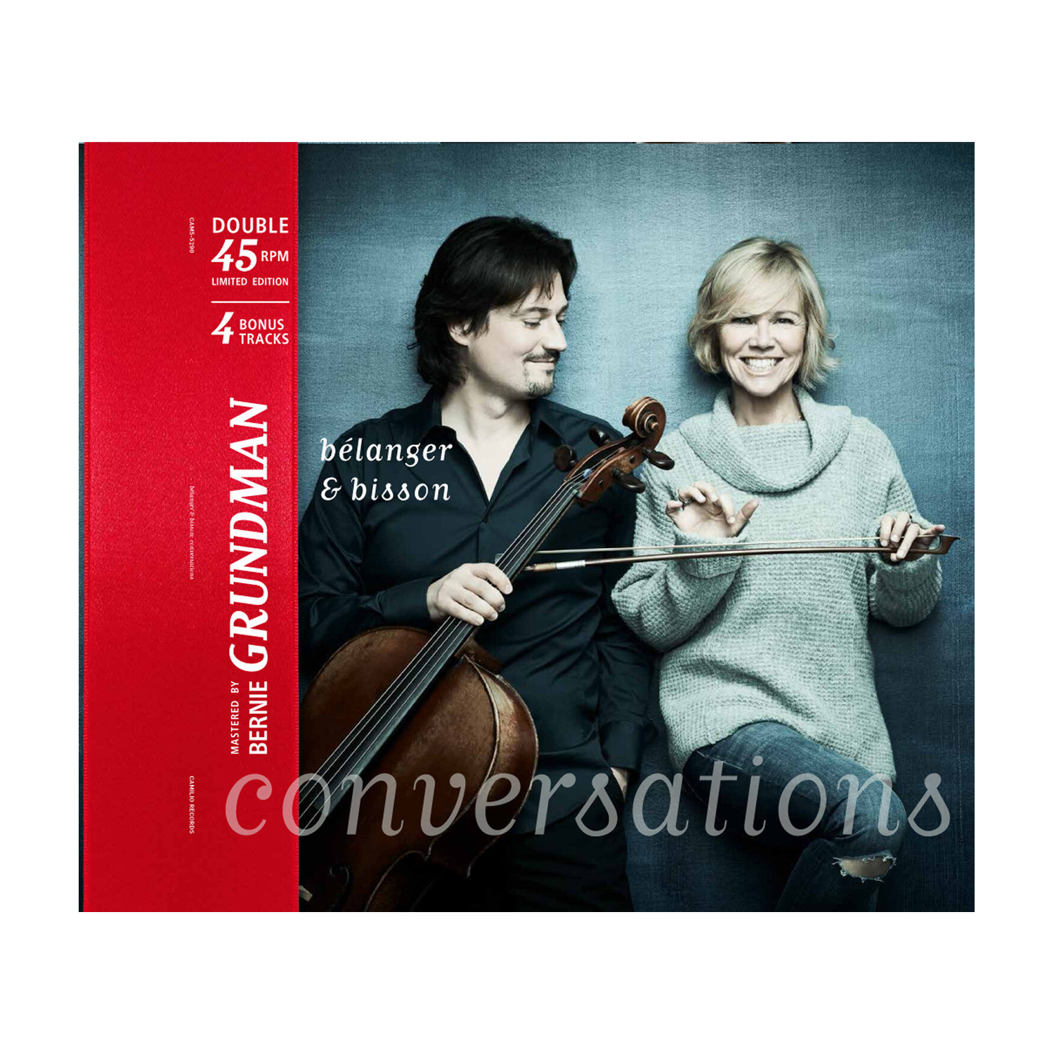 Vincent Belanger / Anne Bisson - Conversations 2xLP (Limited Edition)