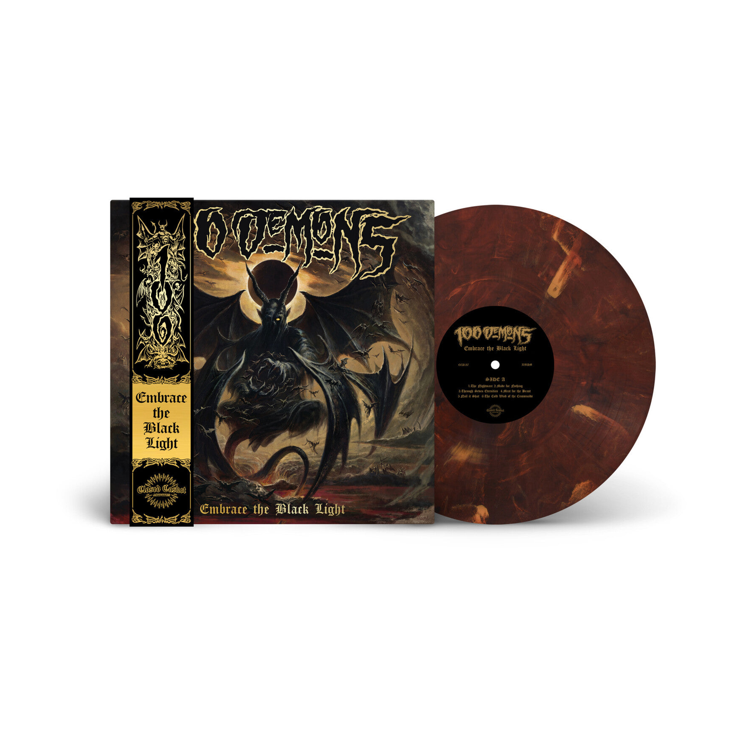 100 Demons - Embrace The Black Light (Red Vinyl)
