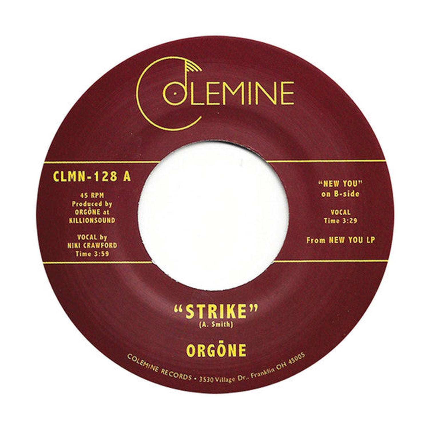 Orgone - Strike / New You