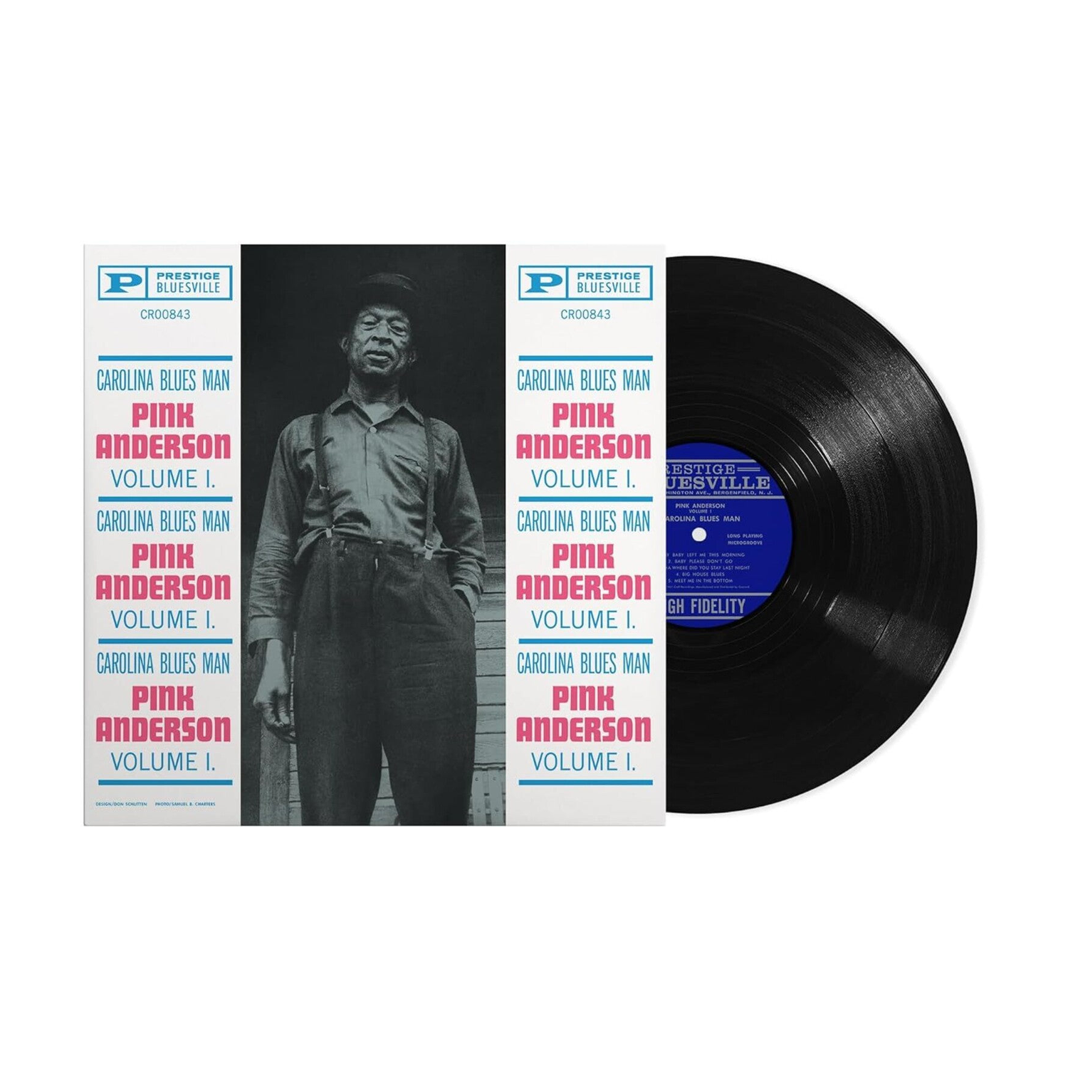Pink Anderson - Vol. 1: Carolina Blues Man (Bluesville Acoustic Sounds Series)