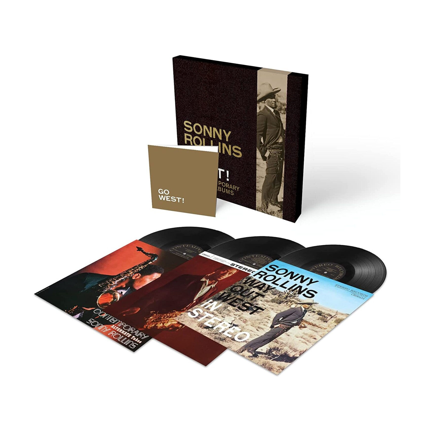Sonny Rollins - Go West!: The Contemporary Records Albums 3xLP