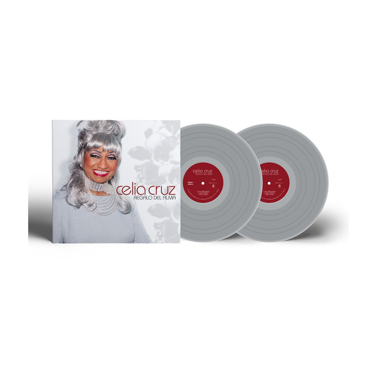 Celia Cruz - Regalo Del Alma 2xLP (Silver Vinyl)