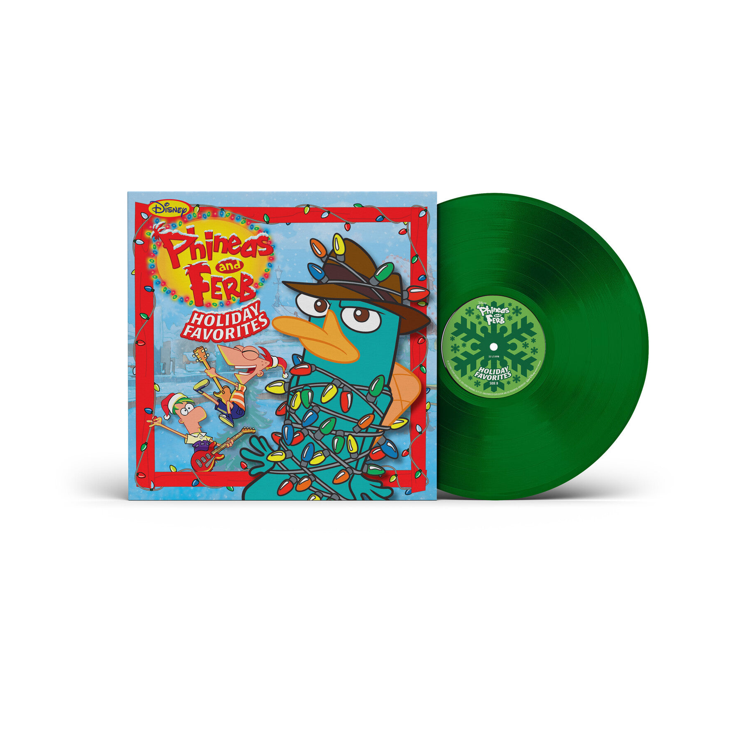 Various Artists - Phineas And Ferb: Holiday Favorites (Green Vinyl)