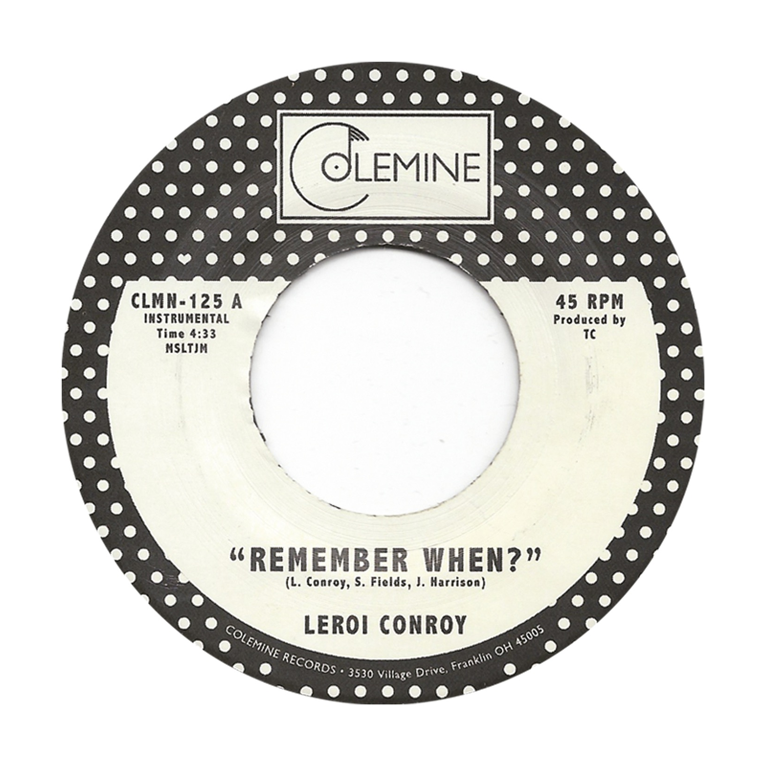 Leroi Conroy - Remember When