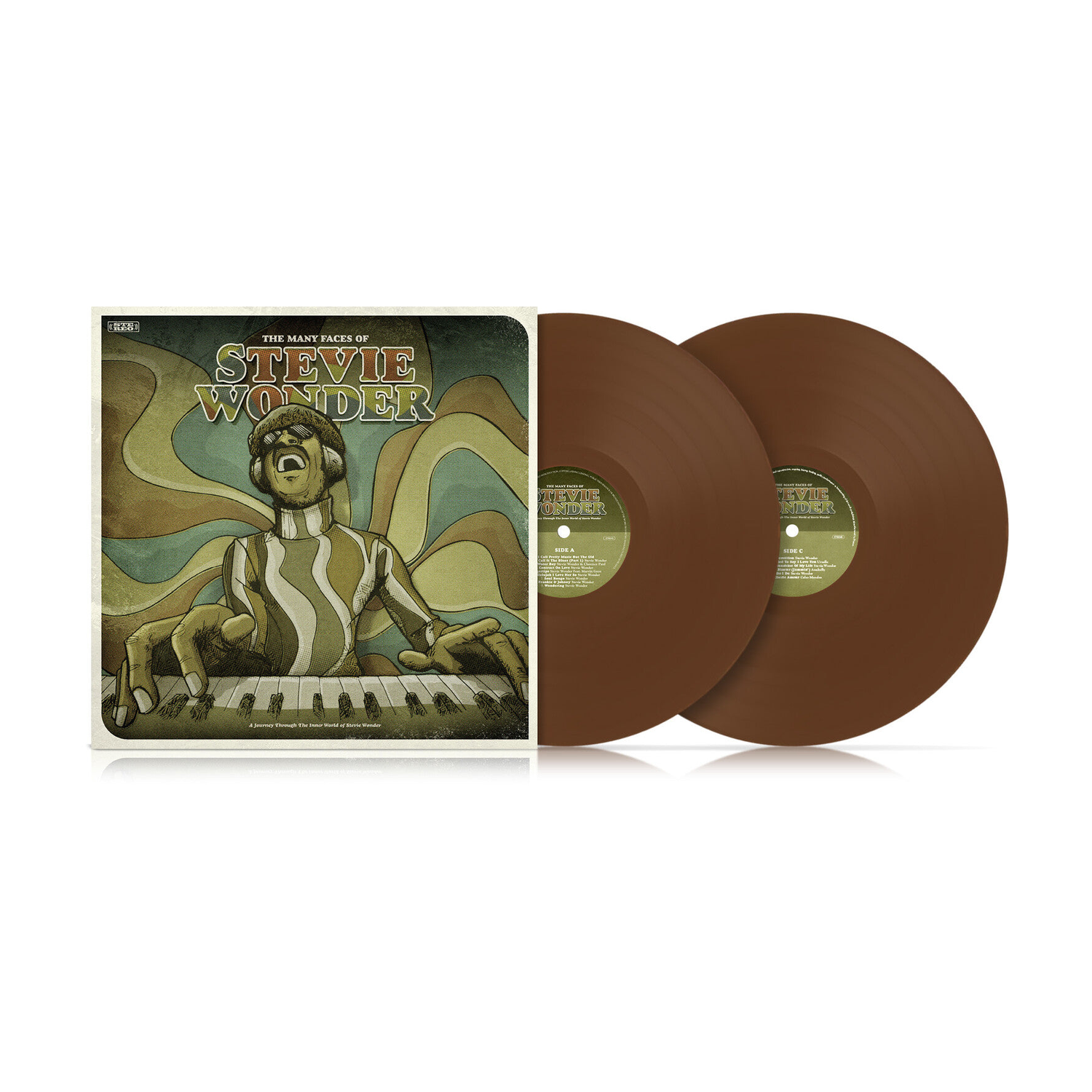 Many Faces Of Stevie Wonder / Various 2xLP (Brown Vinyl)