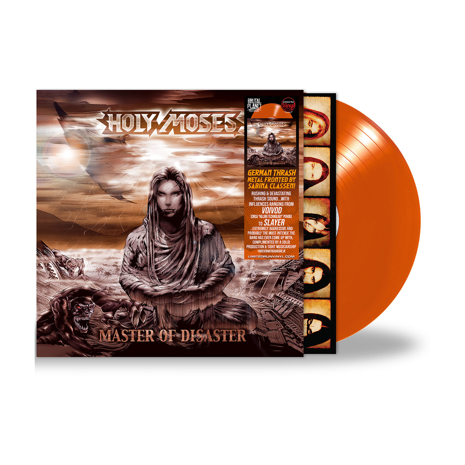 Holy Moses - Master of Disaster (Orange Vinyl)
