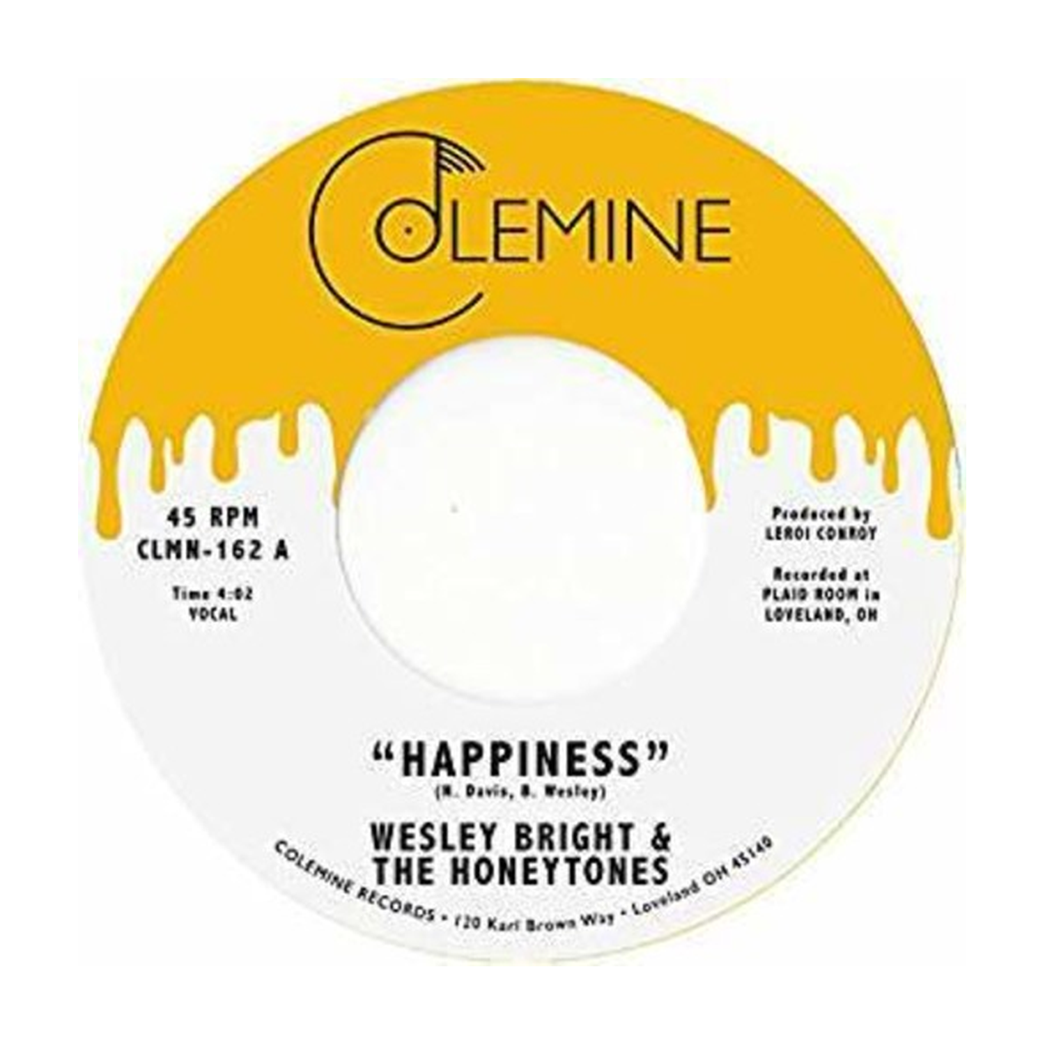 Wesley Bright & The Honeytones - Happiness