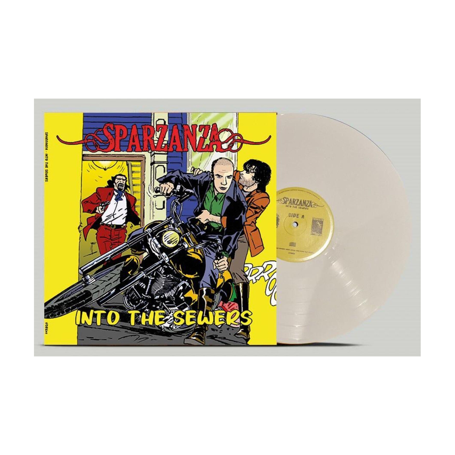Sparzanza - Into The Sewers (White Vinyl)