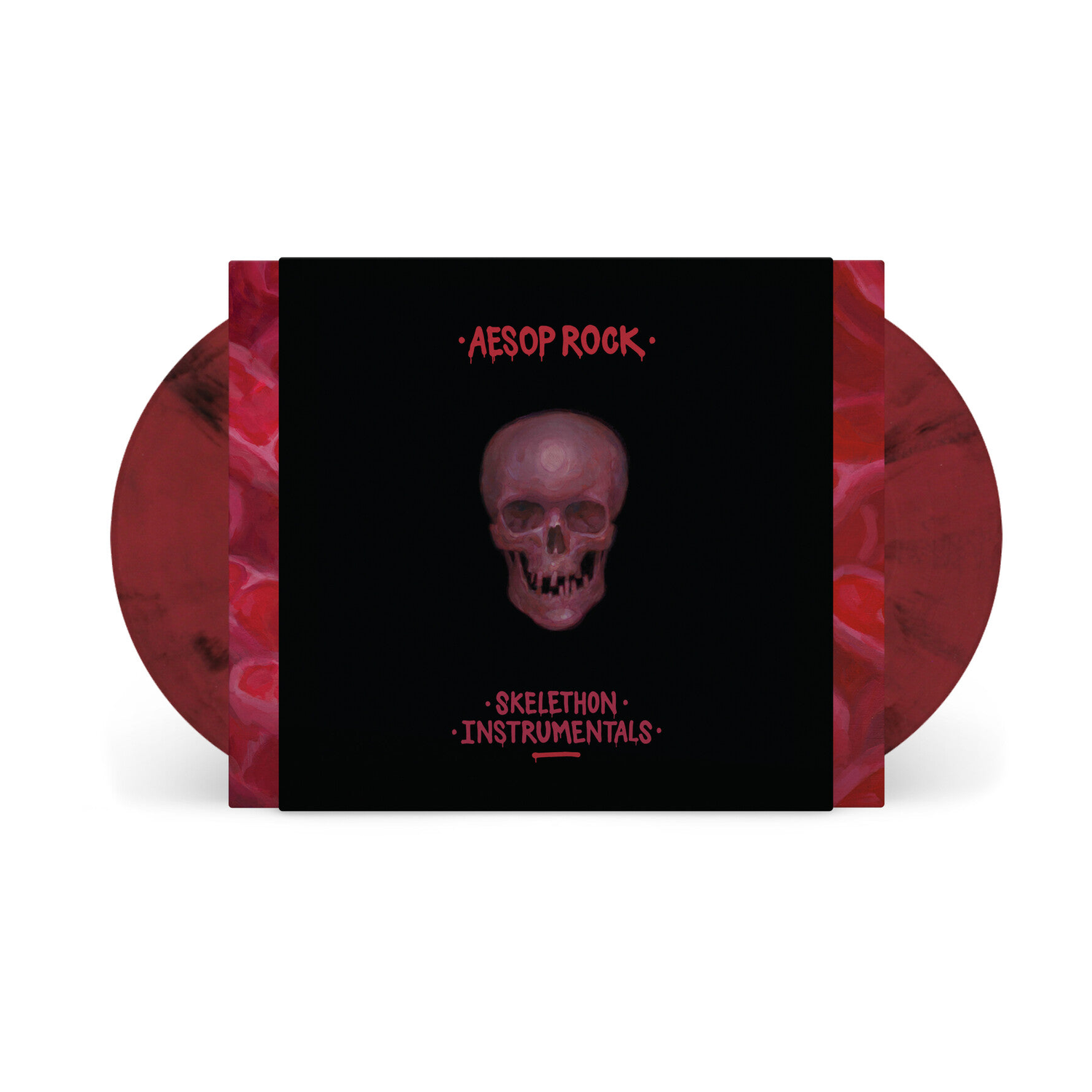 Aesop Rock - Skelethon (instrumental Version) Maroon/black 2xLP (Maroon Vinyl)
