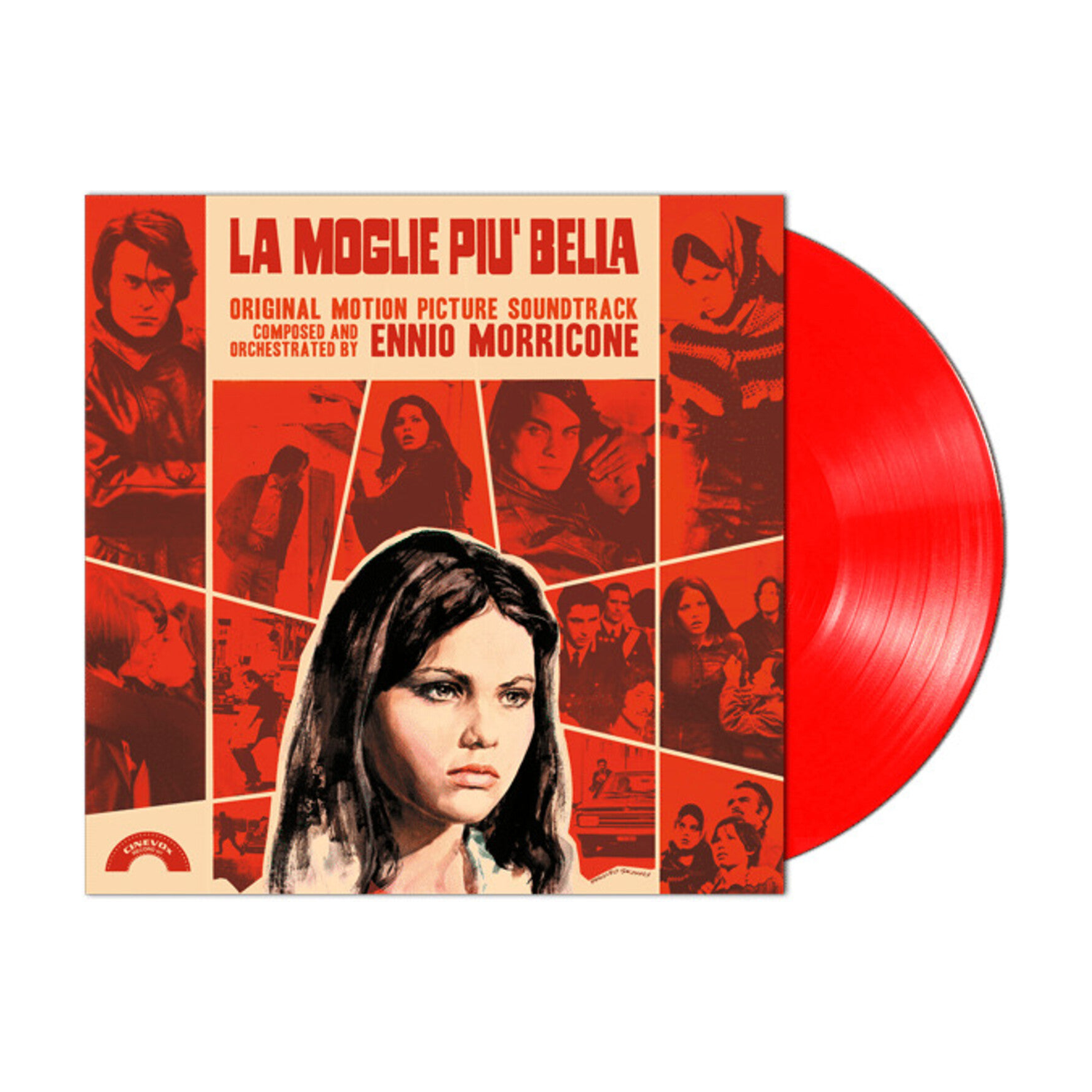 Ennio Morricone - La Moglie Piu Bella (Original Soundtrack) - Limited 140 (Red Vinyl)