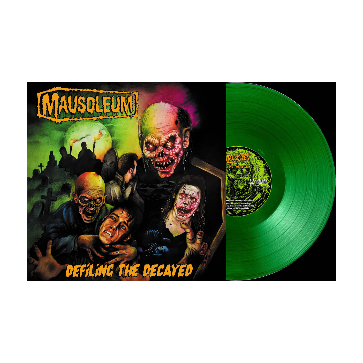 Mausoleum - Defiling the Decayed (Clear Vinyl)