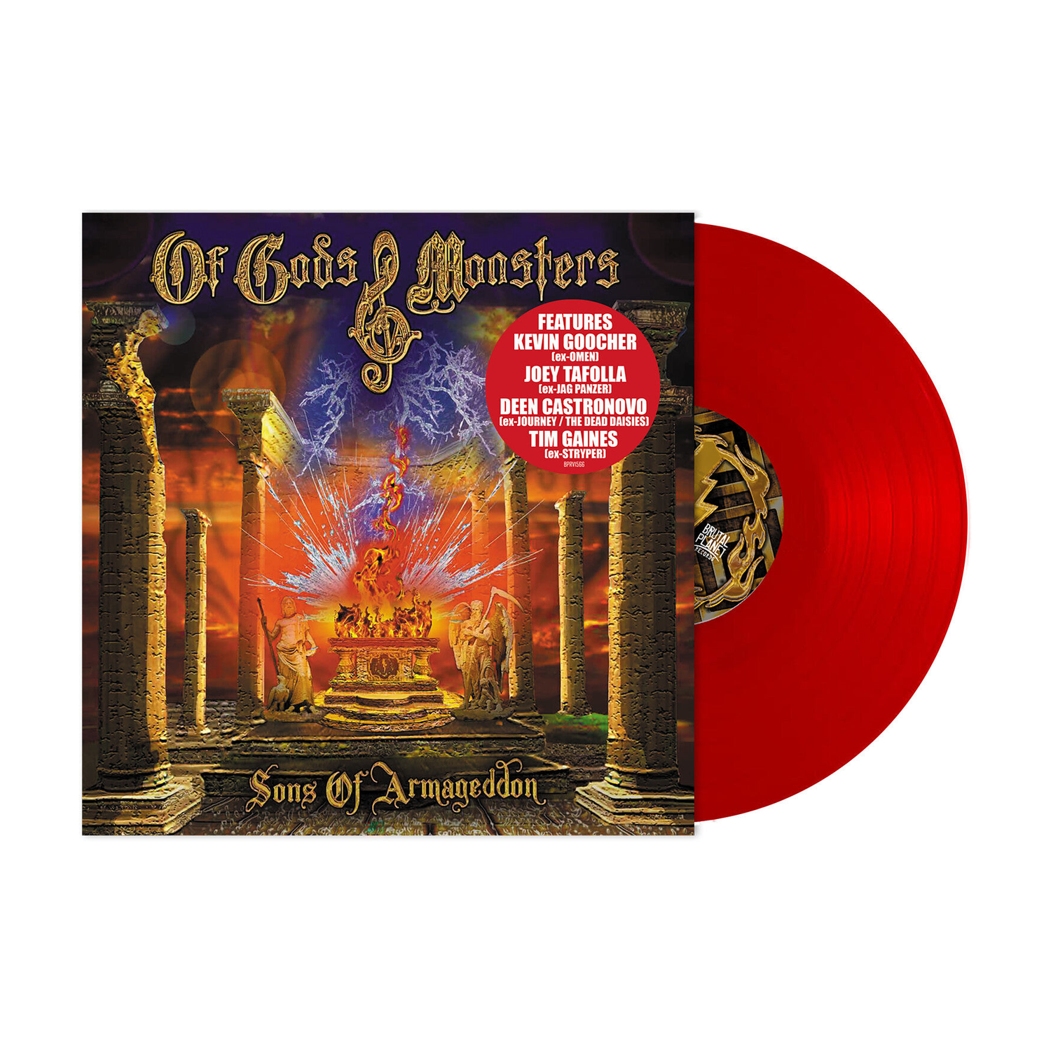 Of Gods & Monsters - Sons of Armageddon (Red Vinyl)