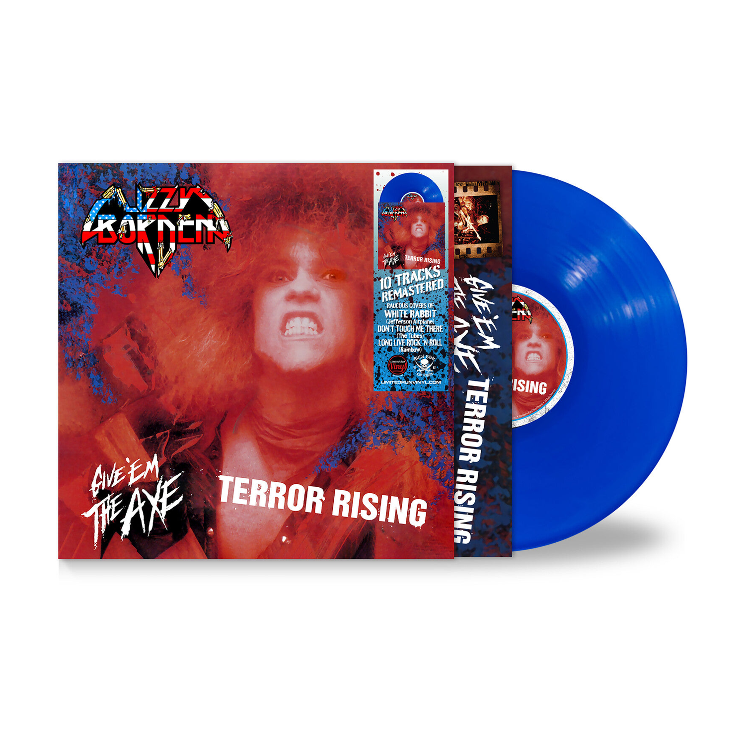 Lizzy Borden - Give 'Em the Axe & Terror Rising (Blue Vinyl)