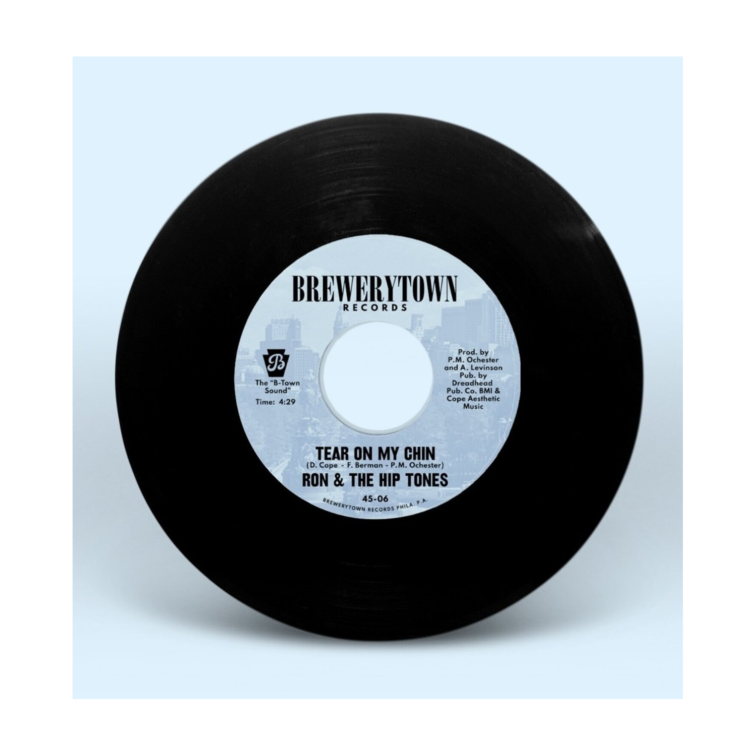 Ron & the Hip Tones - Tear On My Chin b/w People (feat. Ursula Rucker)