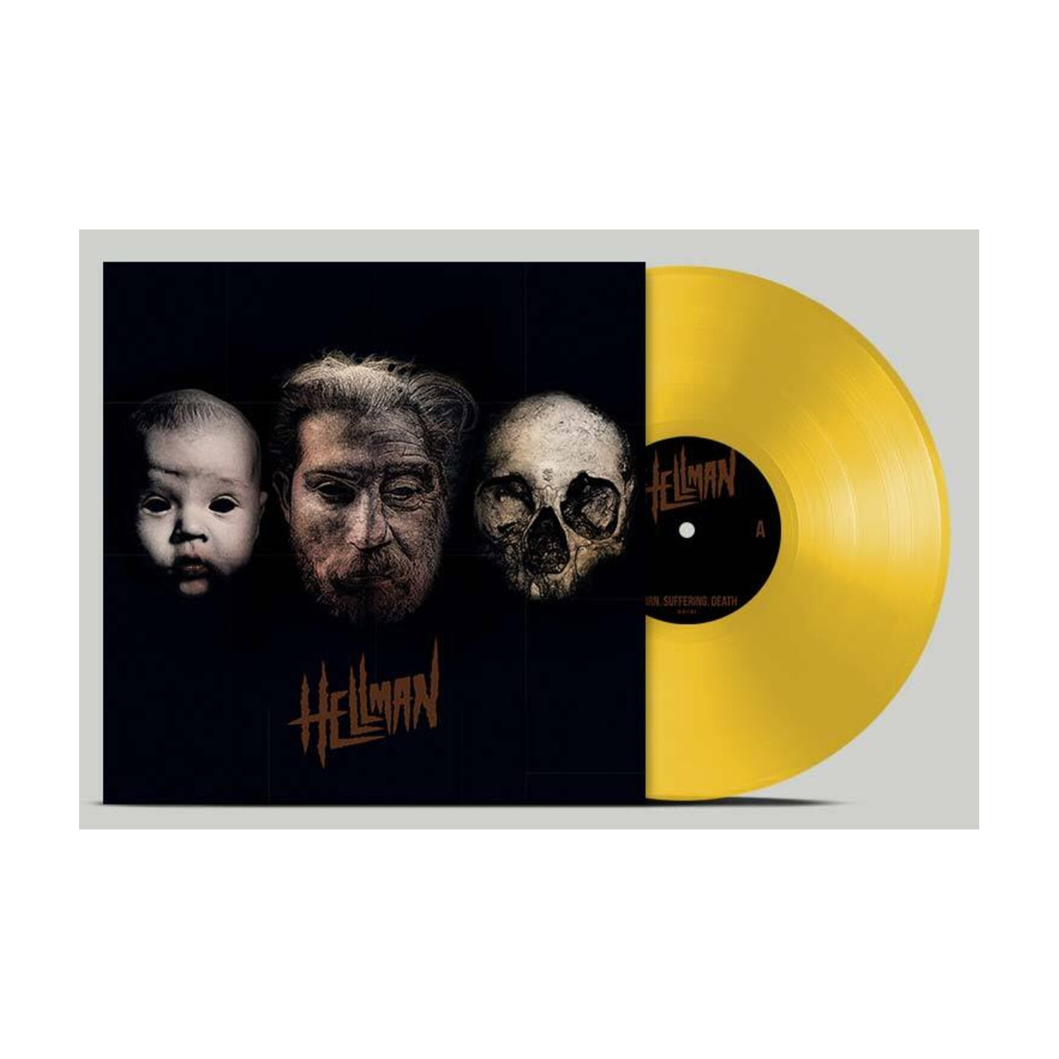 Hellman - Born, Suffering, Death (Clear Vinyl)