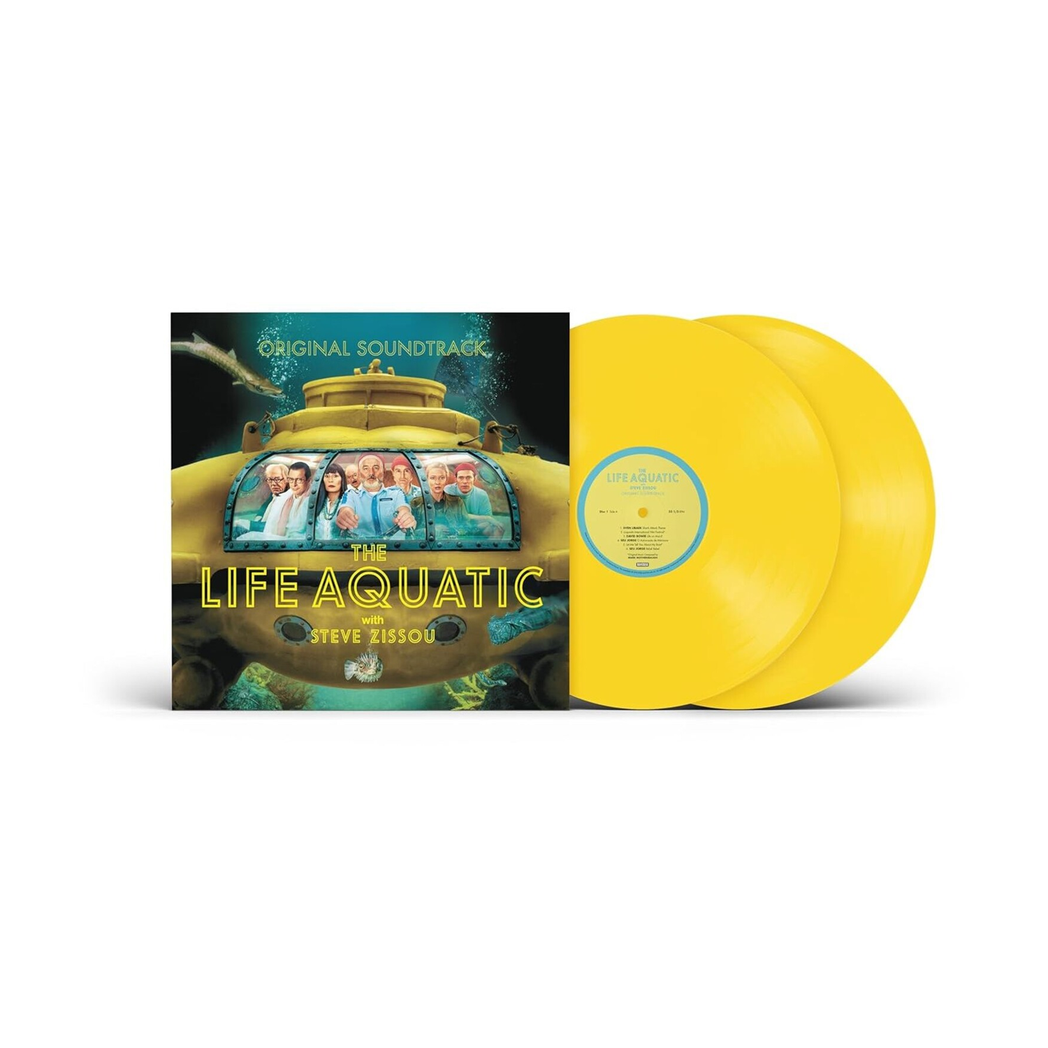 Life Aquatic with Steve Zissou - The Life Aquatic With Steve Zissou (Original Soundtrack) 2xLP (Yellow Vinyl)