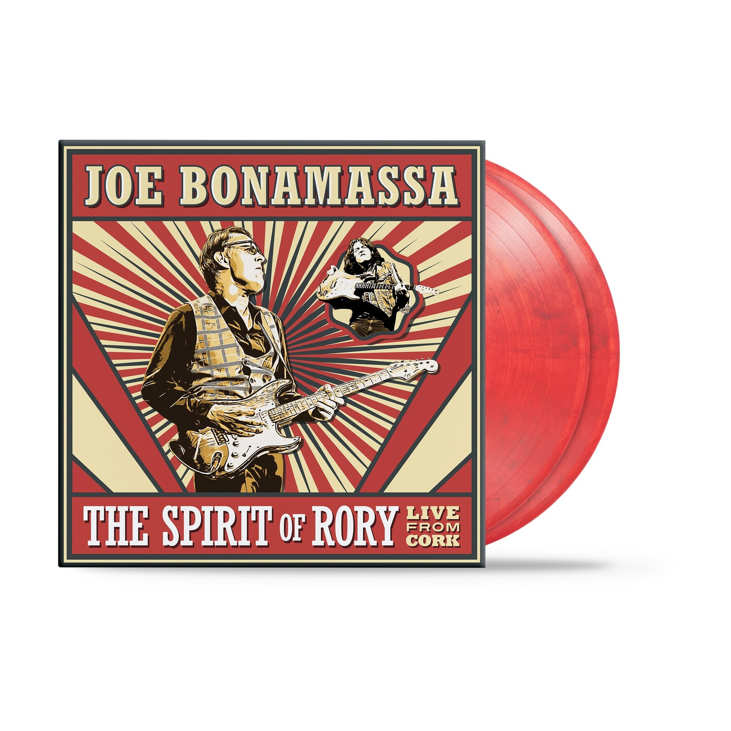 Joe Bonamassa - The Spirit of Rory Live From Cork - Red/Black 2xLP (Red Vinyl)