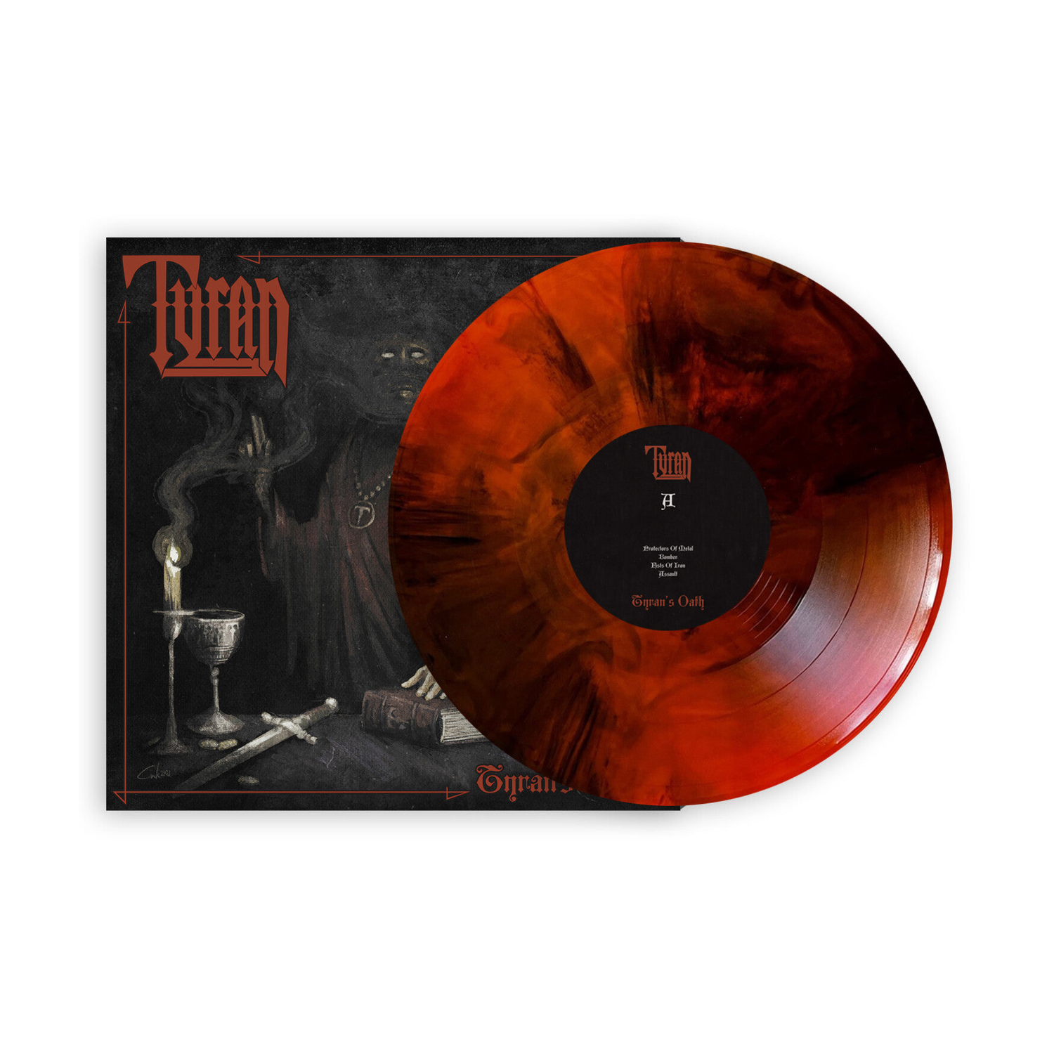 Tyran's Oath - Orange/Black Marble (Orange Vinyl)