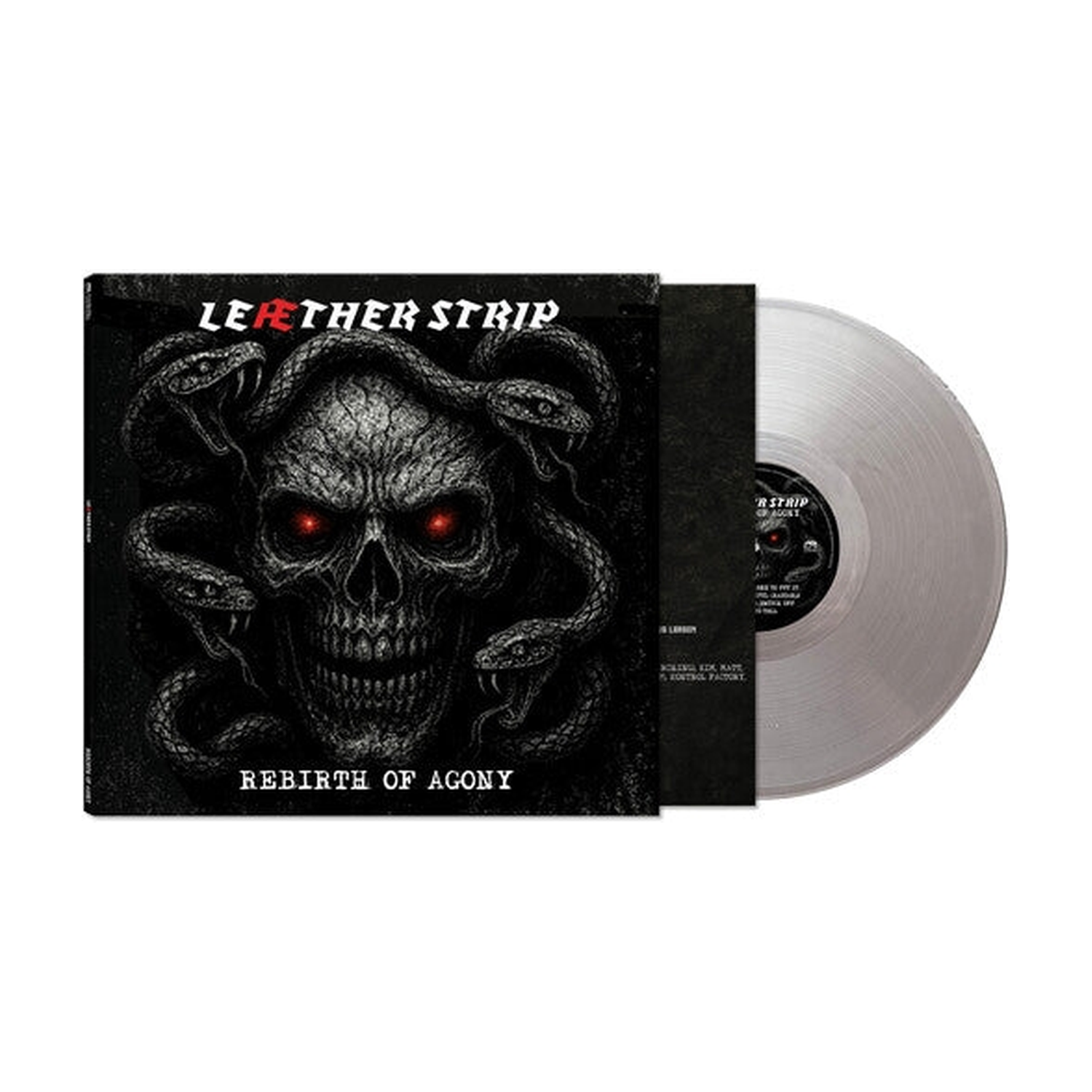 Leaether Strip - Rebirth Of Agony (Silver Vinyl)