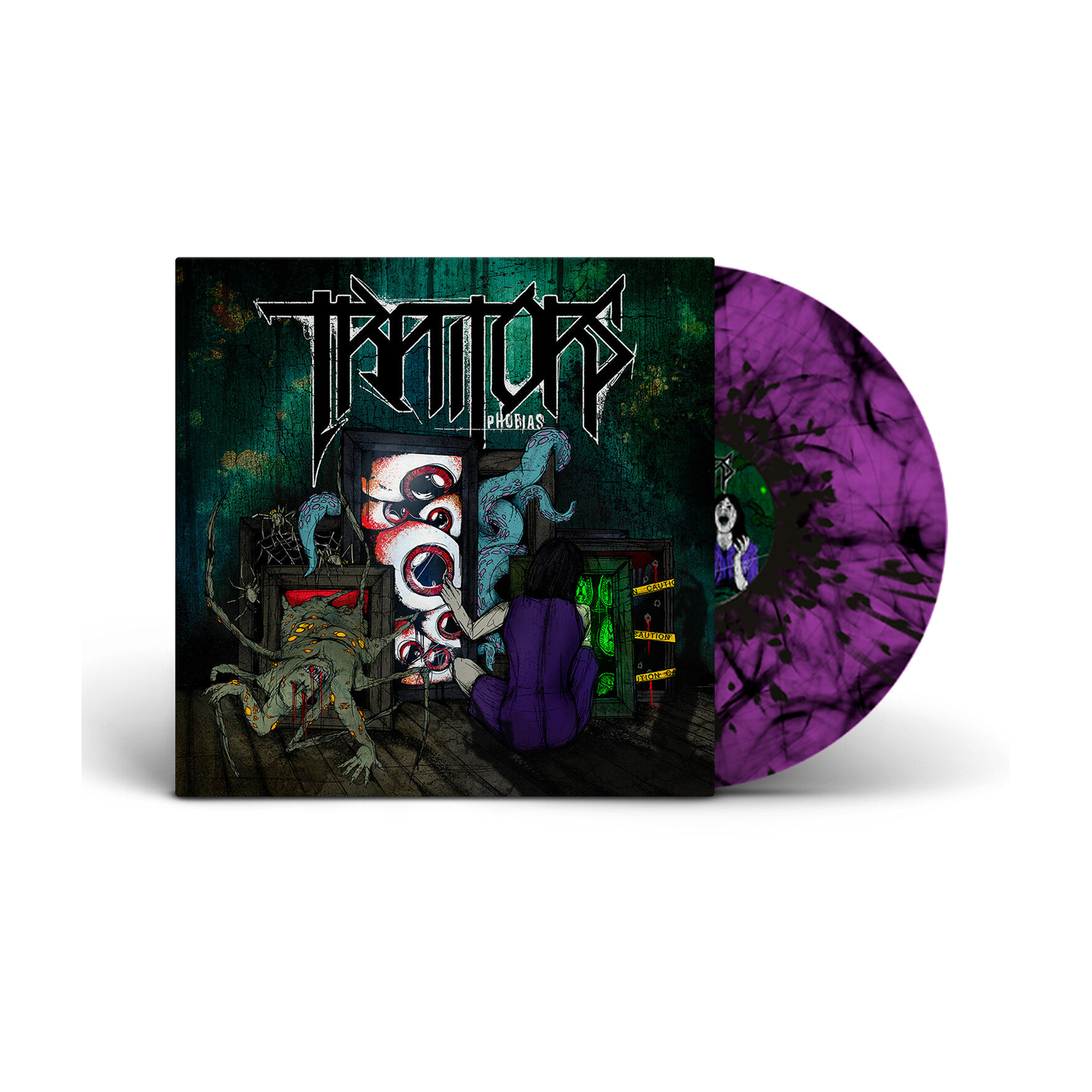 Traitors - Phobias - Purple/Black (Purple Vinyl)