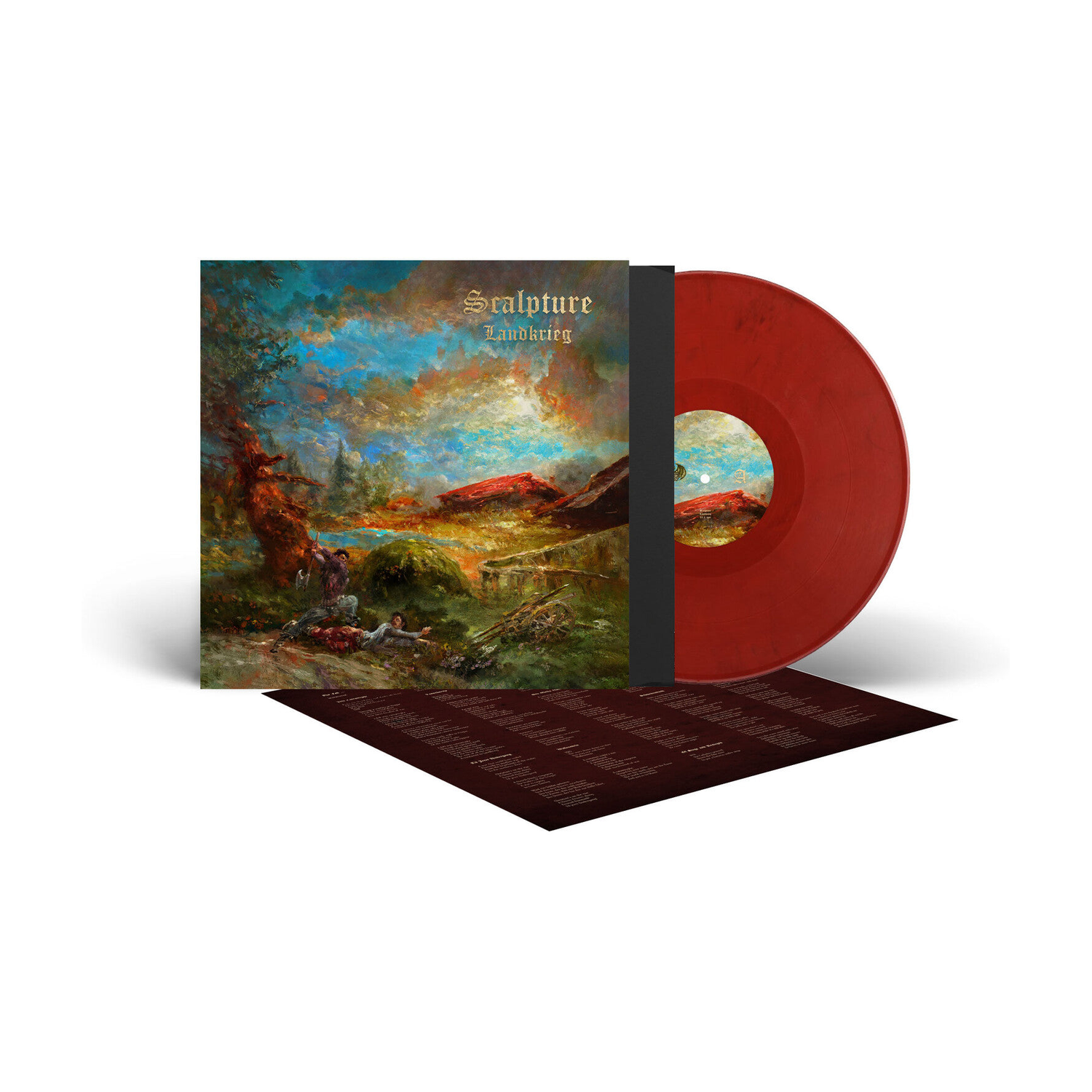Scalpture - Landkrieg (Red Vinyl)