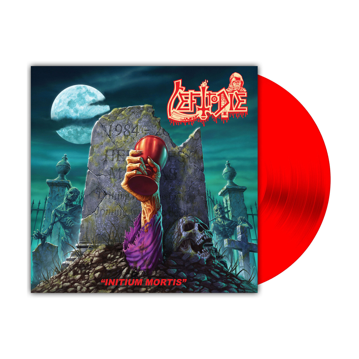 Left to Die - Initium Mortis (Red Vinyl)