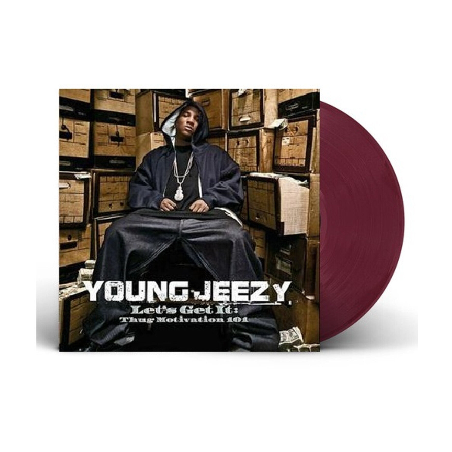Young Jeezy - Let's Get It: Thug Motivation 101 3xLP (Burgundy Vinyl)