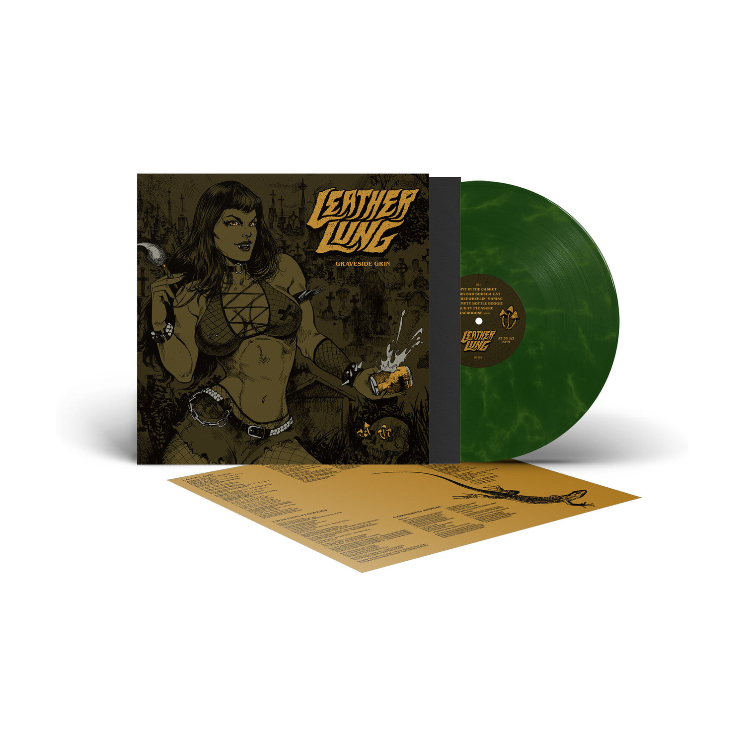 Leather Lung - Graveside Grin (Green Vinyl)