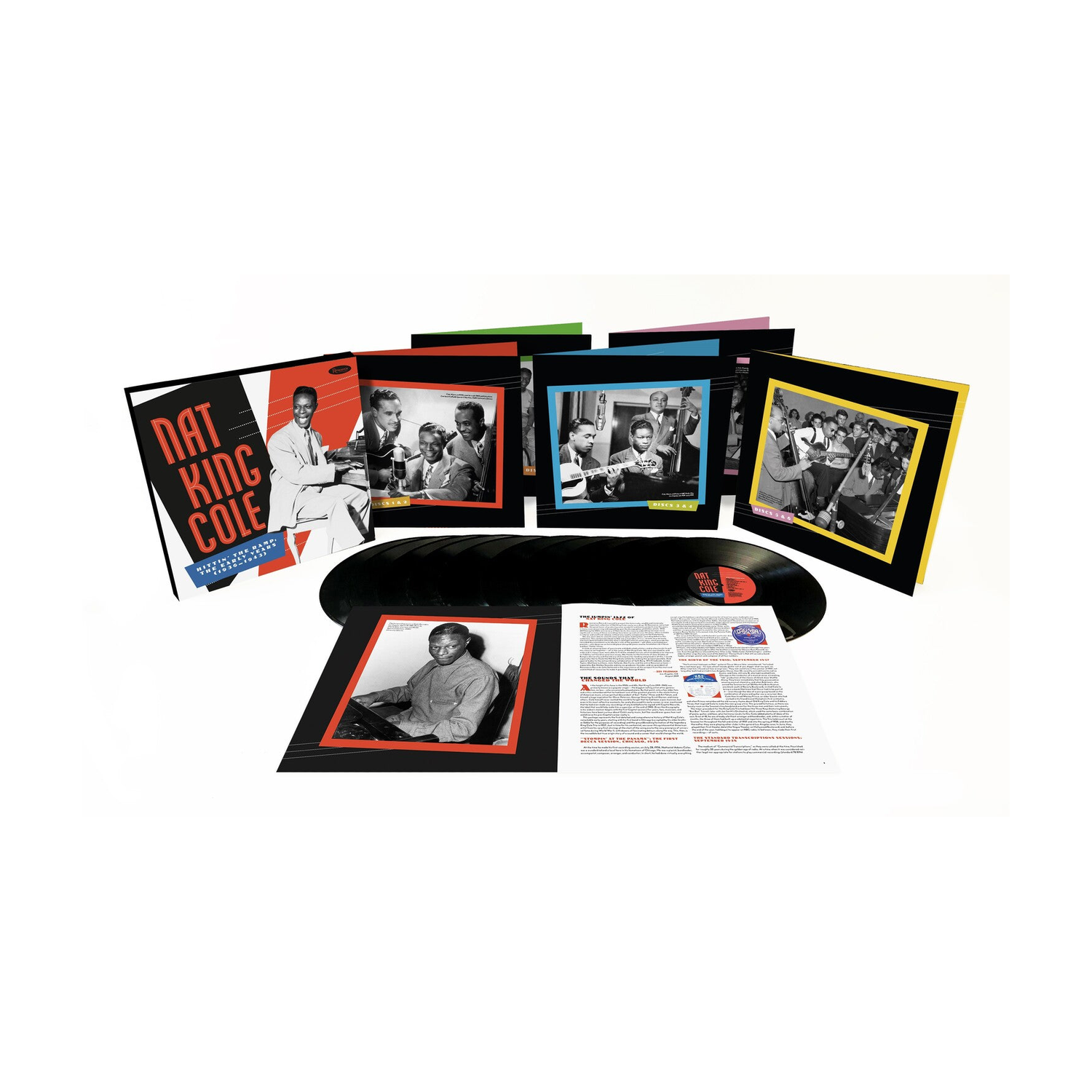 Nat King Cole - Hittin The Ramp: The Early Years 1936-1943 10xLP (Deluxe)