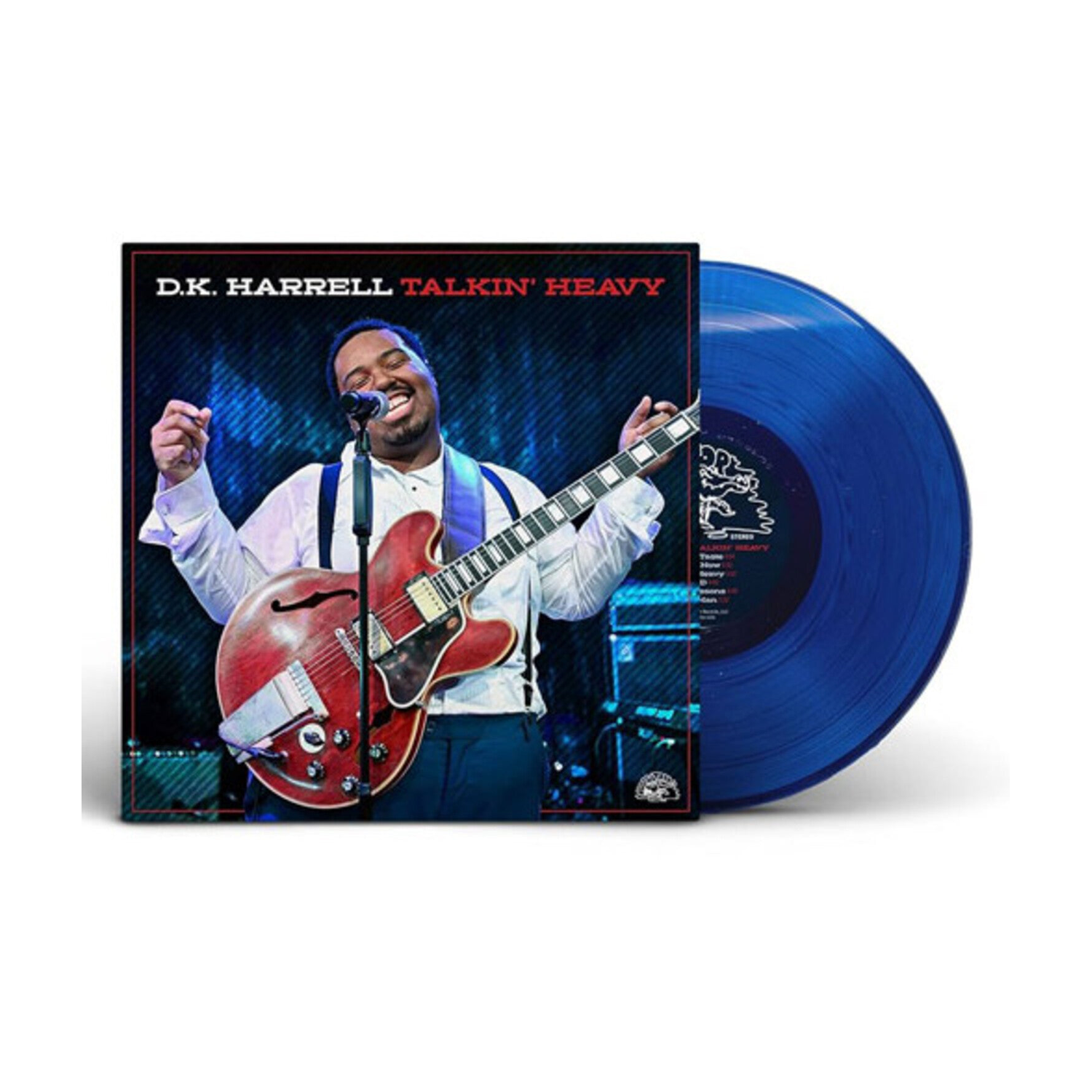 D.K. Harrell - Talkin' Heavy (Clear Vinyl)