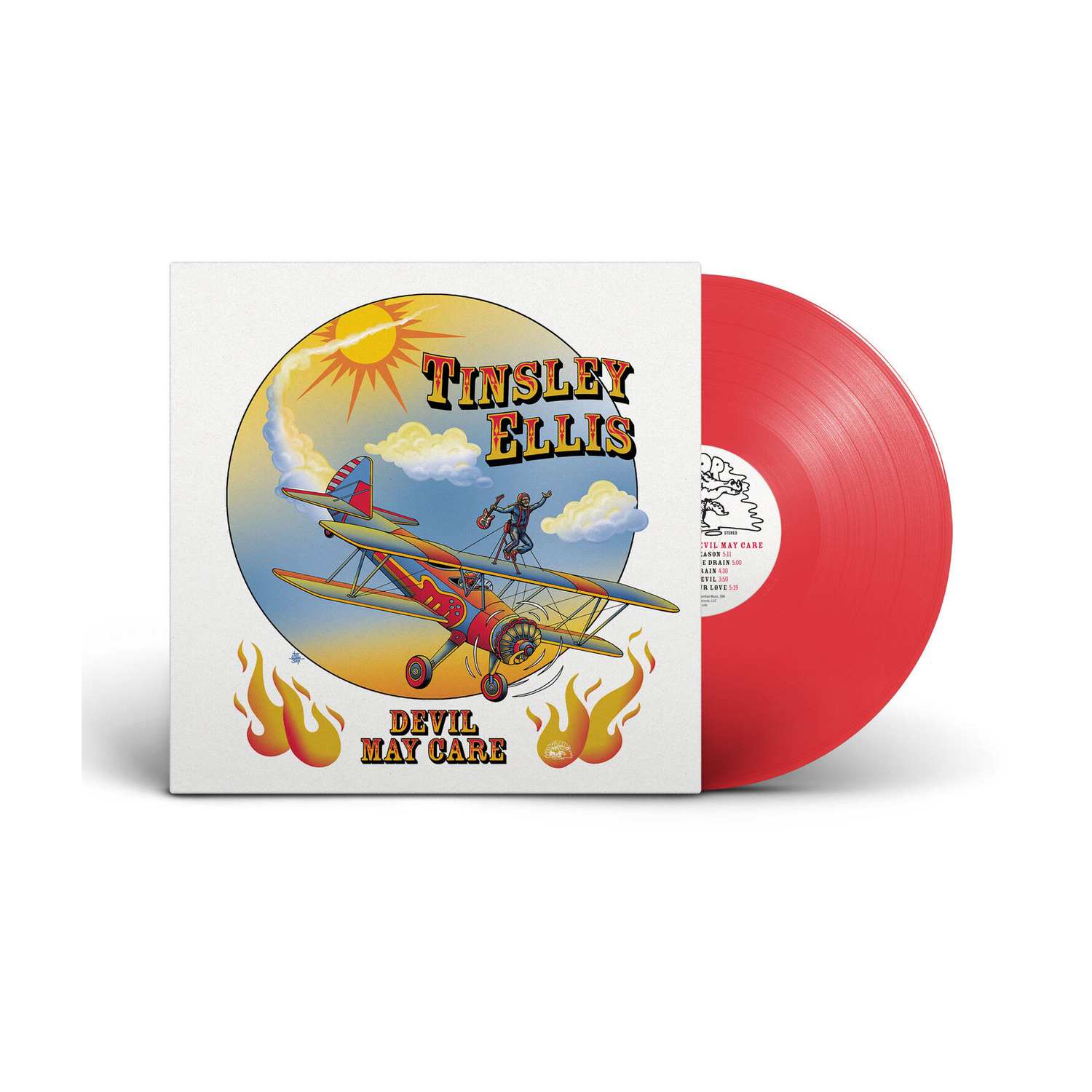 Tinsley Ellis - Devil May Care (Clear Vinyl)