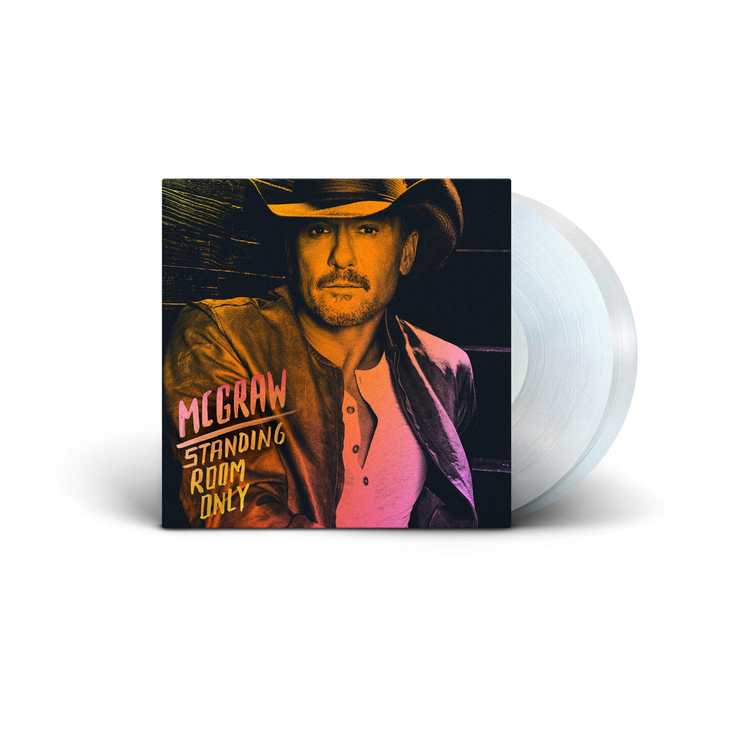 Tim McGraw - Standing Room Only 2xLP (Clear Vinyl)