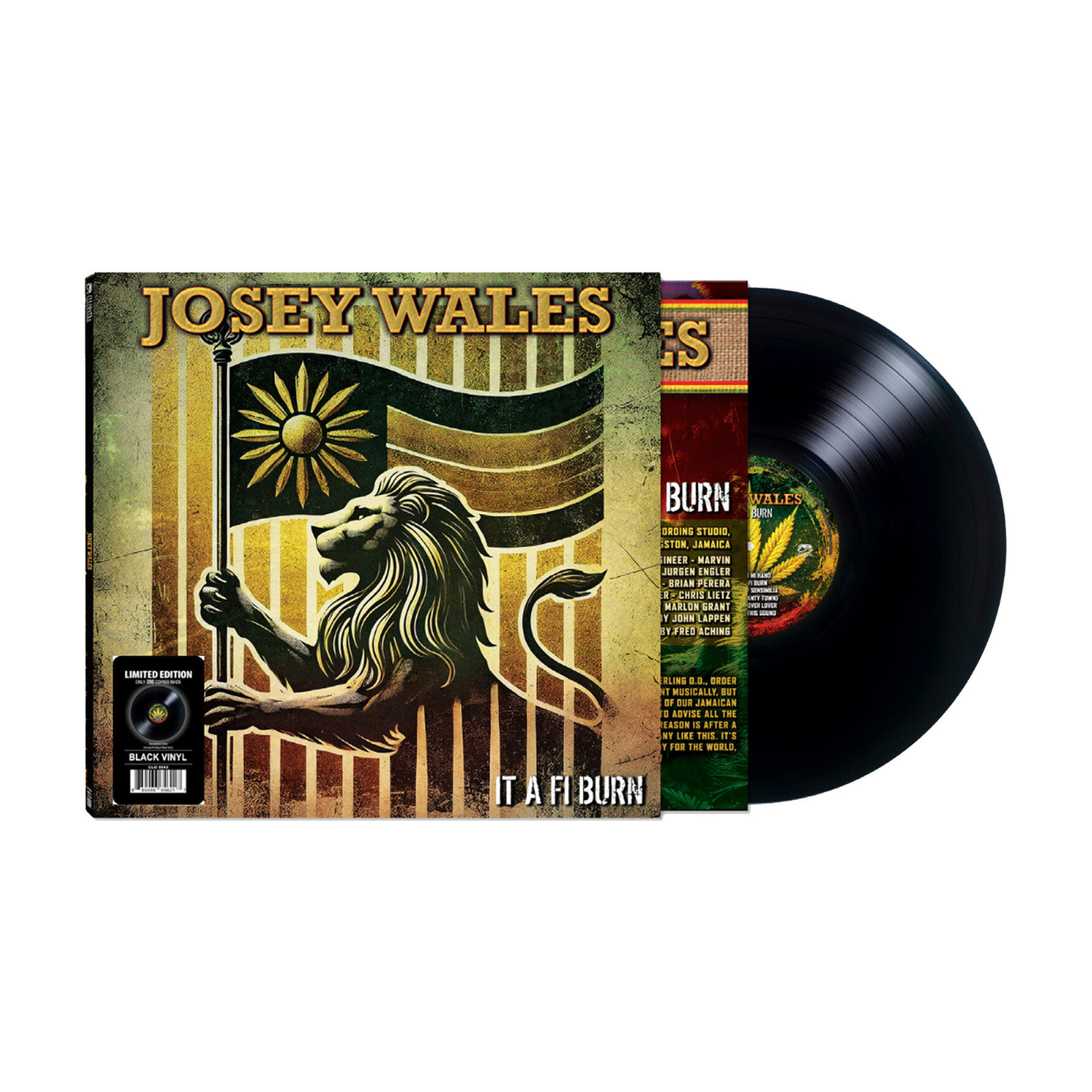 Josey Wales - It A Fi Burn (Limited Edition)