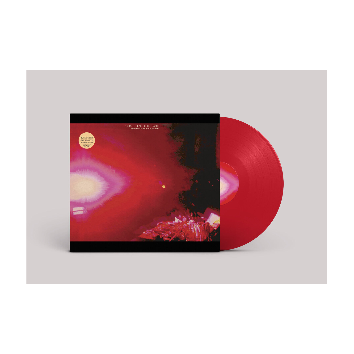Stick In The Wheel - Endurance Soundly Caged (Red Vinyl)