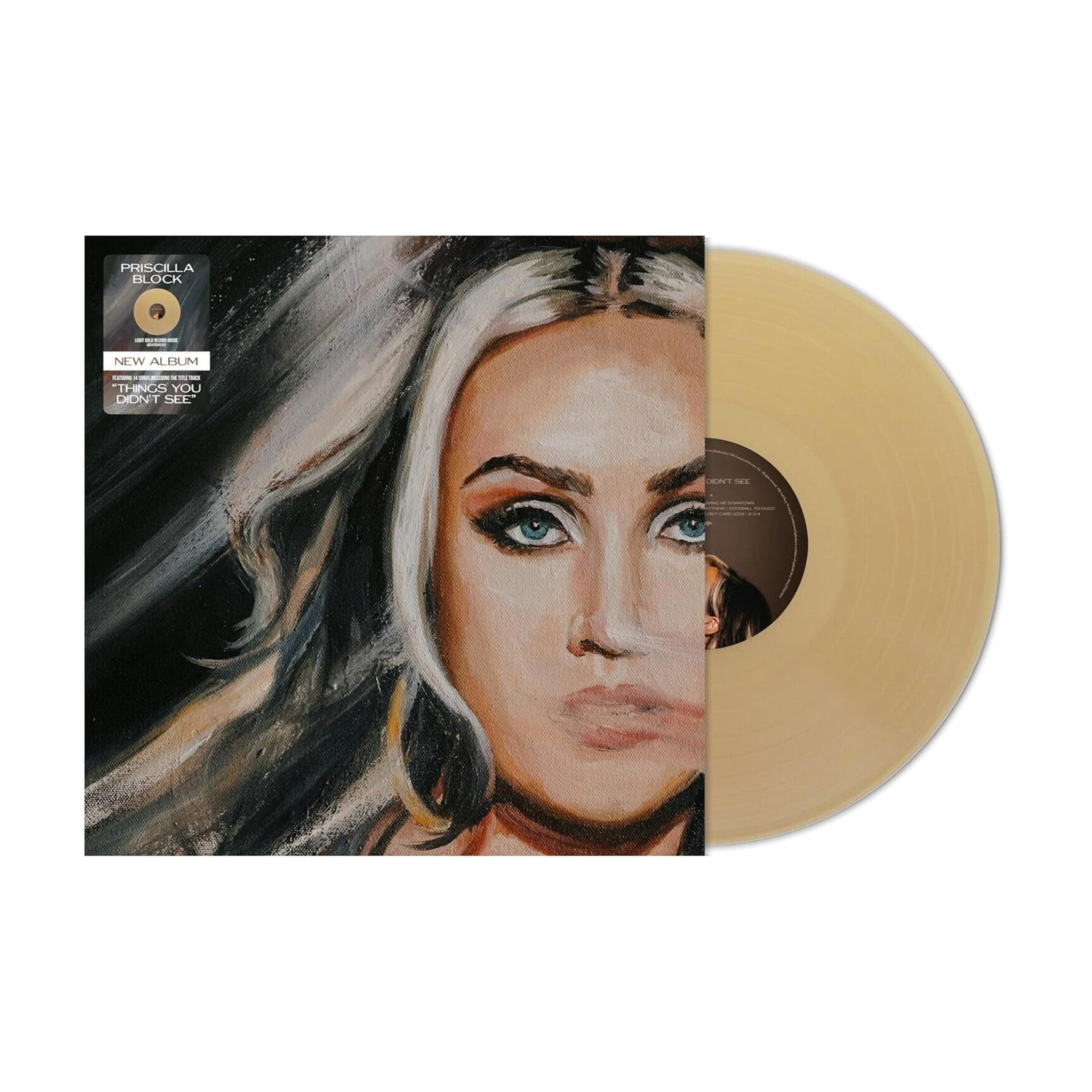 Priscilla Block - Things You Didn't See (Gold Vinyl)