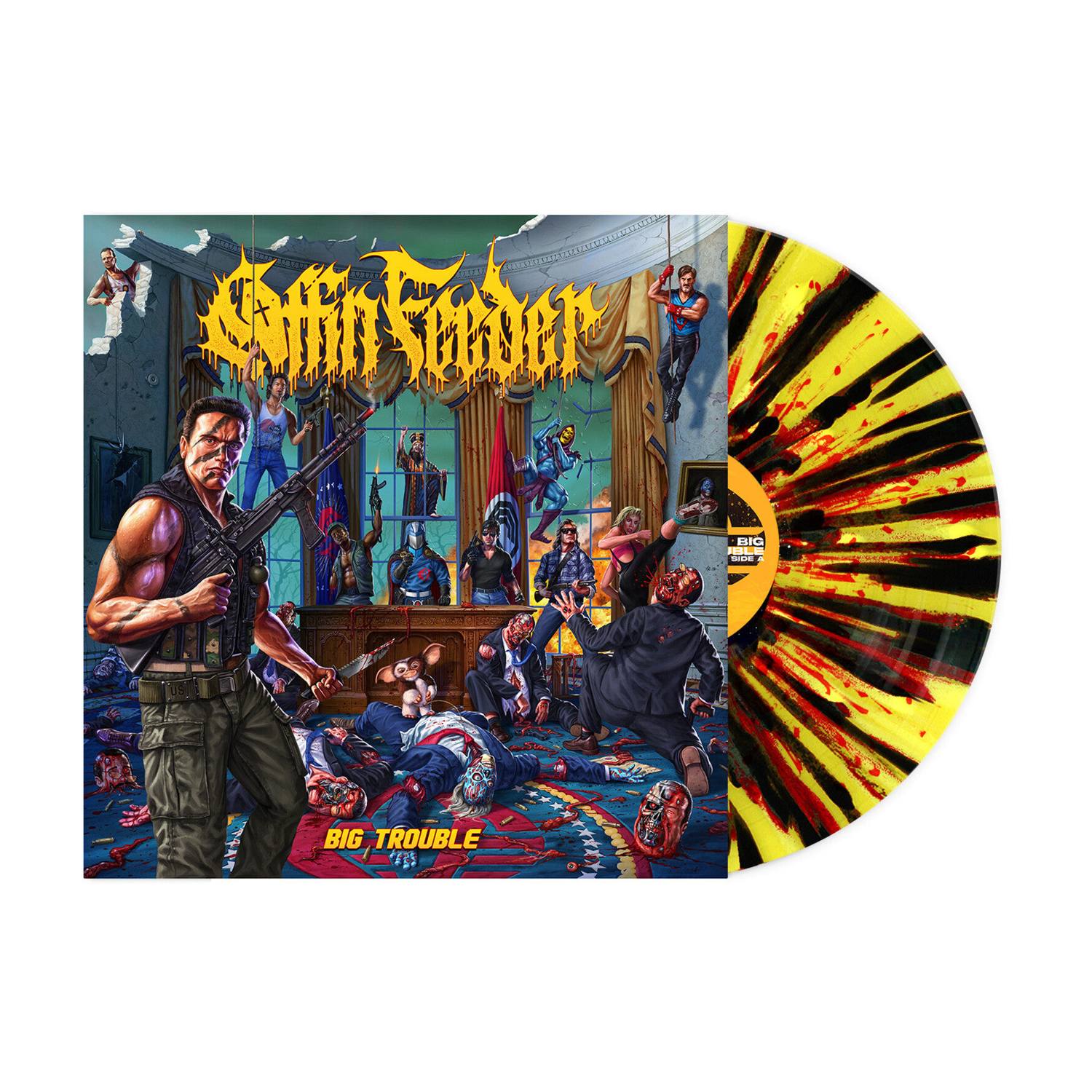 Coffin Feeder - Big Trouble (Splatter Vinyl)