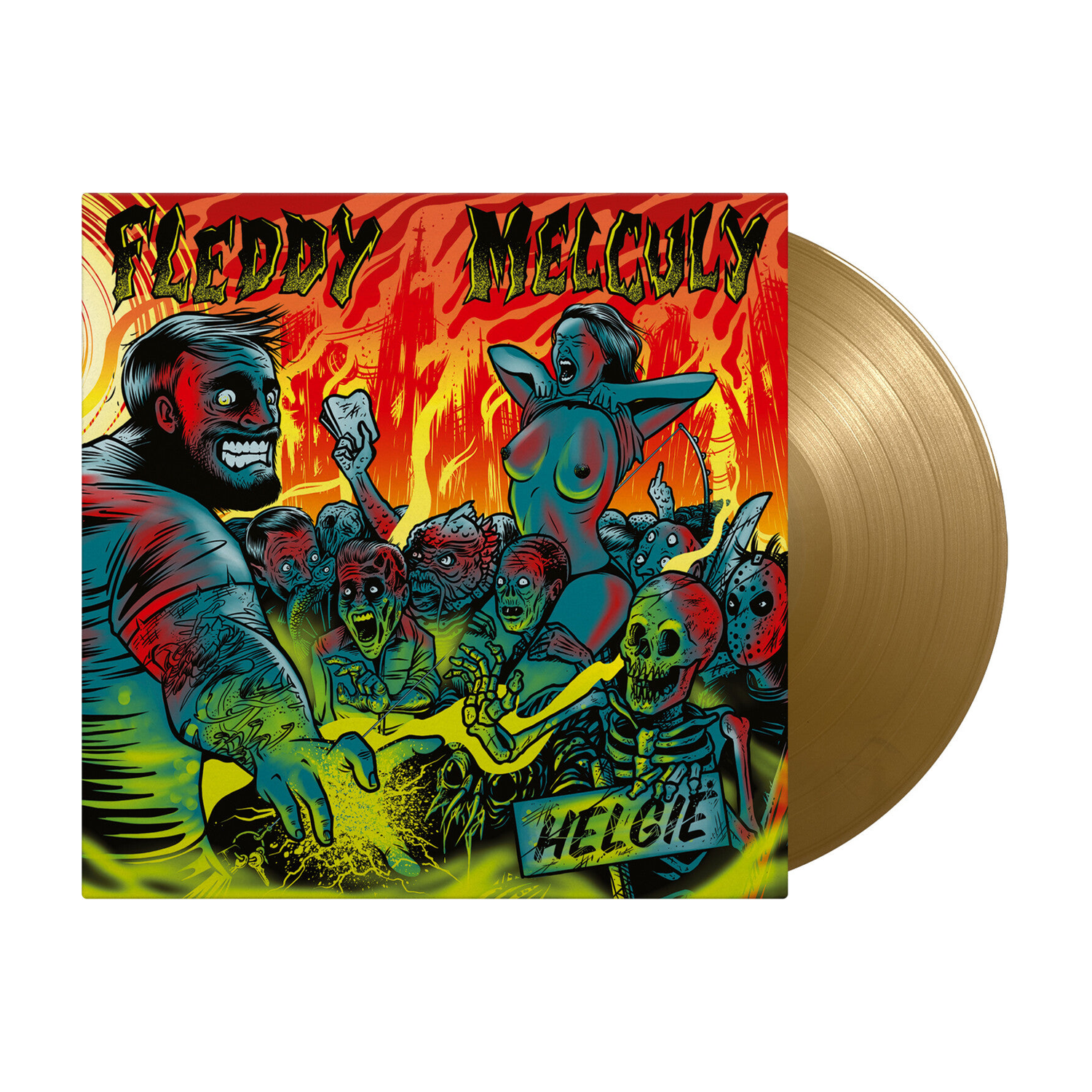Fleddy Melculy - Helgie (Gold Vinyl)