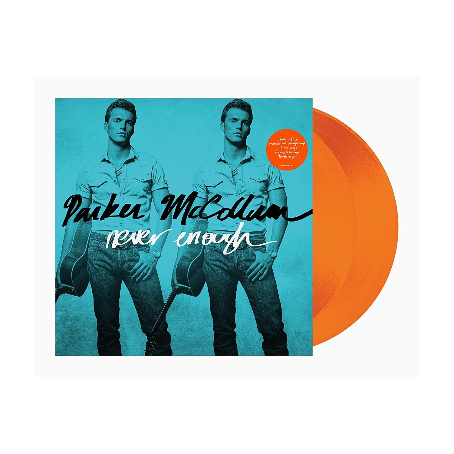 Parker McCollum - Never Enough 2xLP (Orange Vinyl)