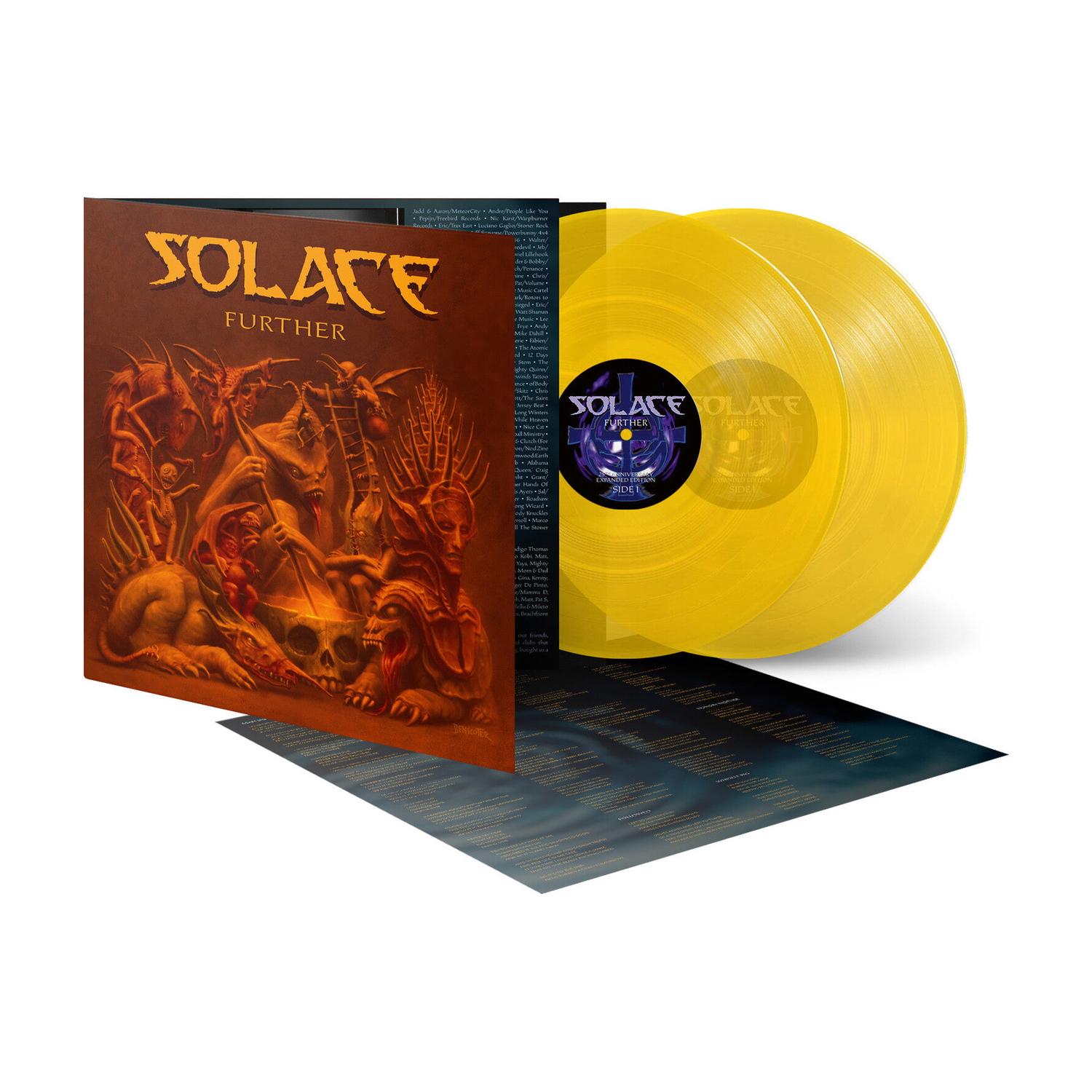 Solace - Further 2xLP (Yellow Vinyl)
