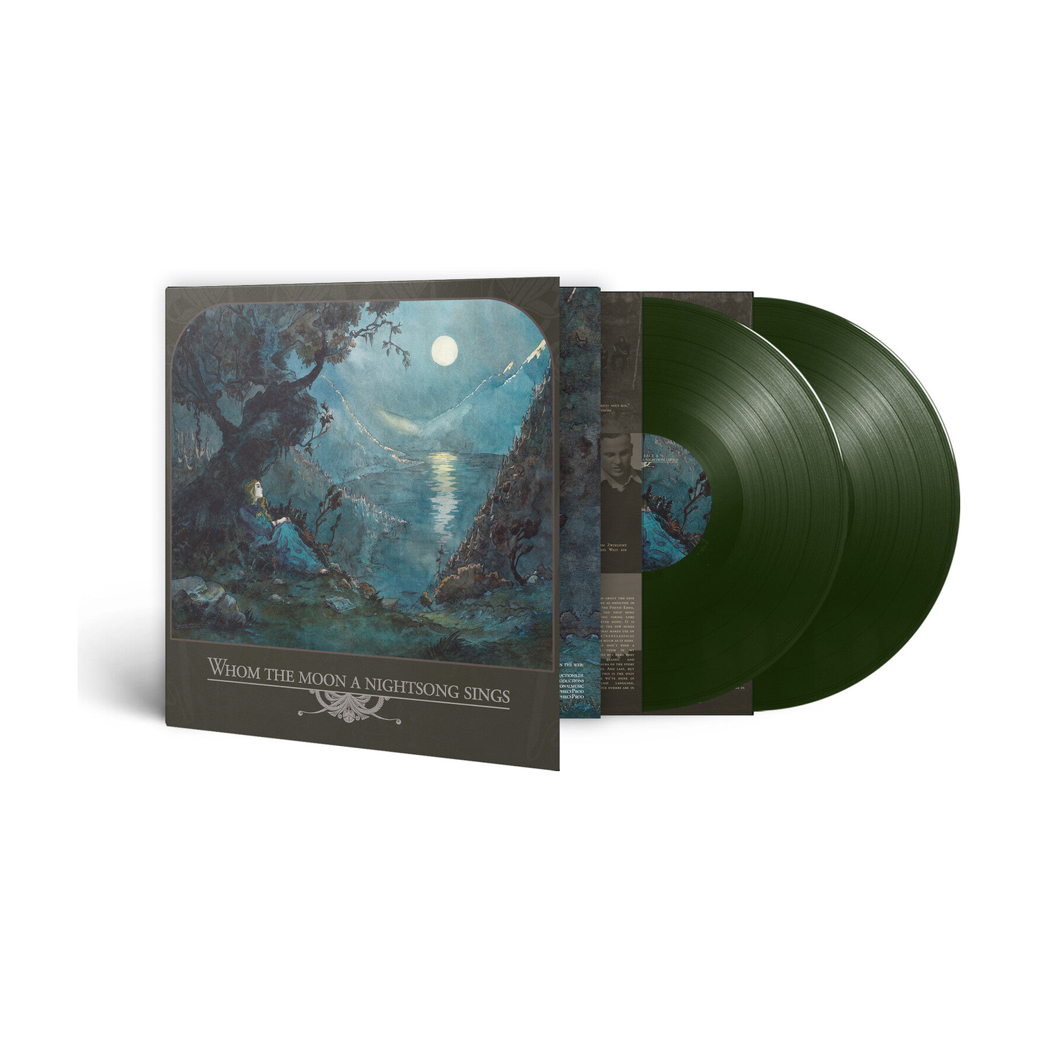Various Artists - Whom the Moon a Nightsong sings 2xLP (Green Vinyl)