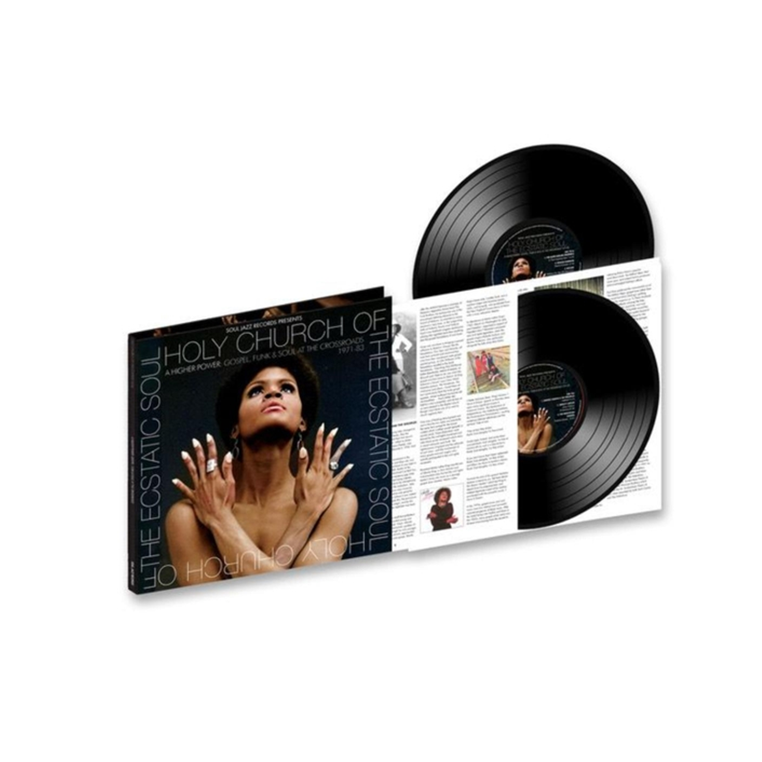 Soul Jazz Records Presents - Holy Church Of The Ecstatic Soul - A Higher Power: Gospel Funk & Soul At The Crossroads 1971-83 2xLP