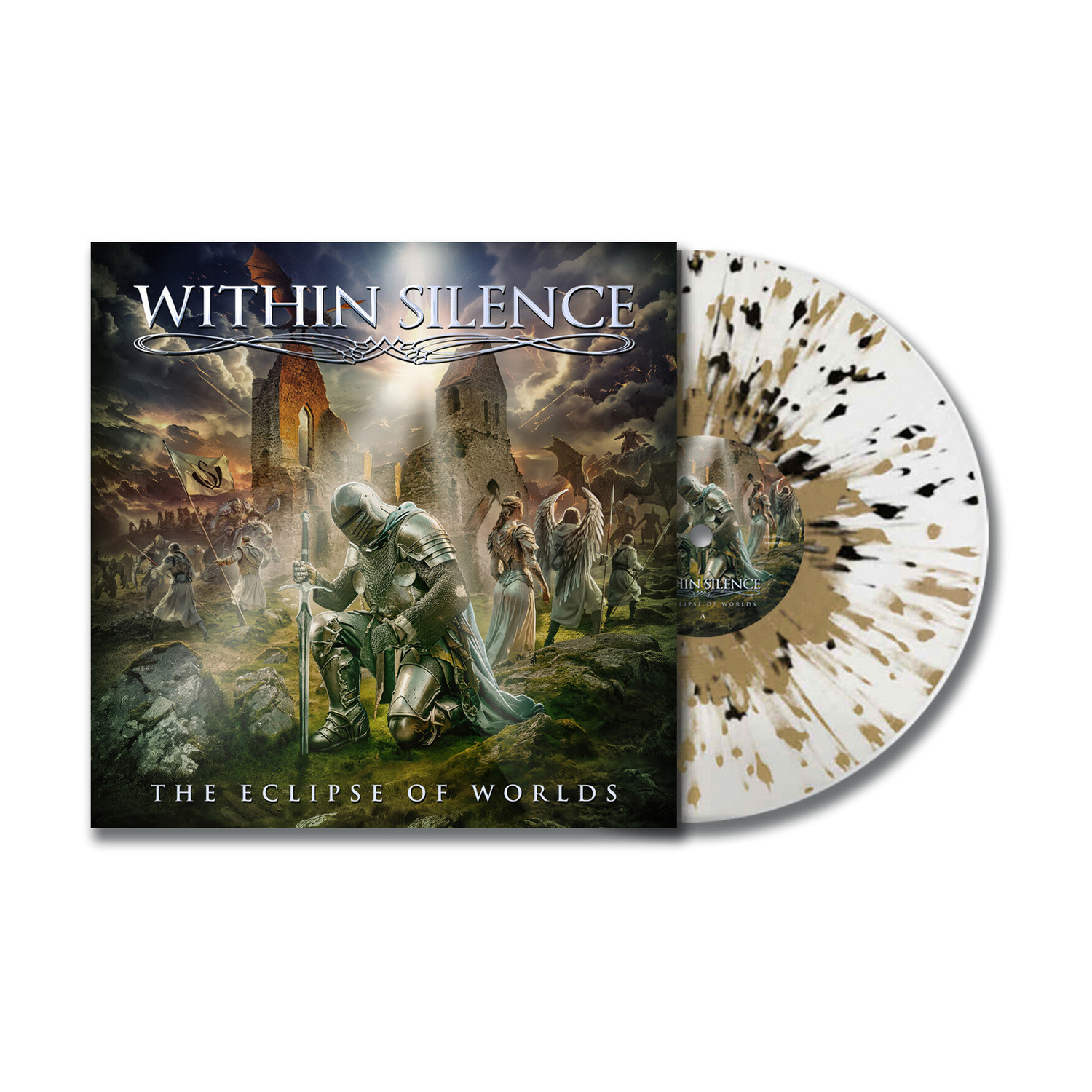 Within Silence - The Eclipse of Worlds (Gold Vinyl)