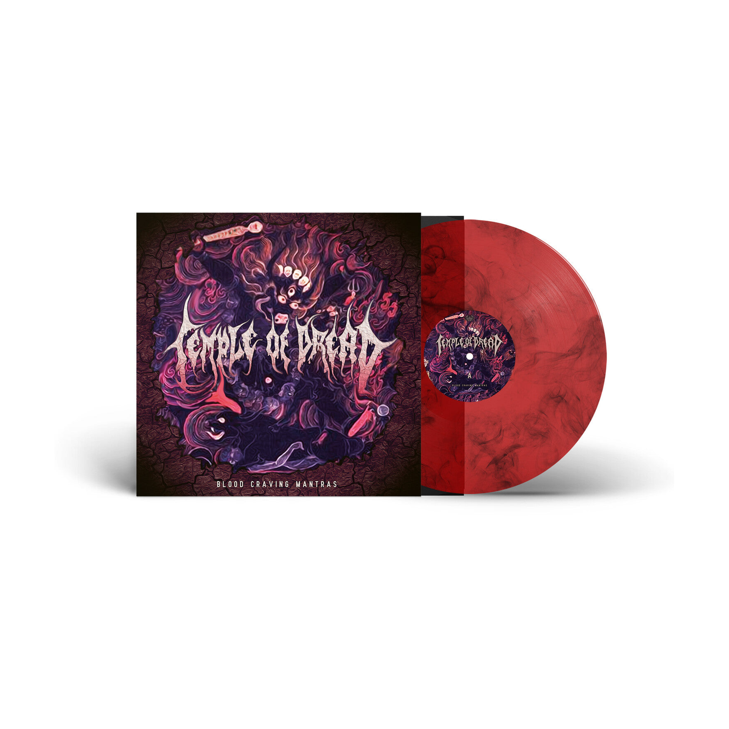 Temple of Dread - Blood Craving Mantras (Red Vinyl)