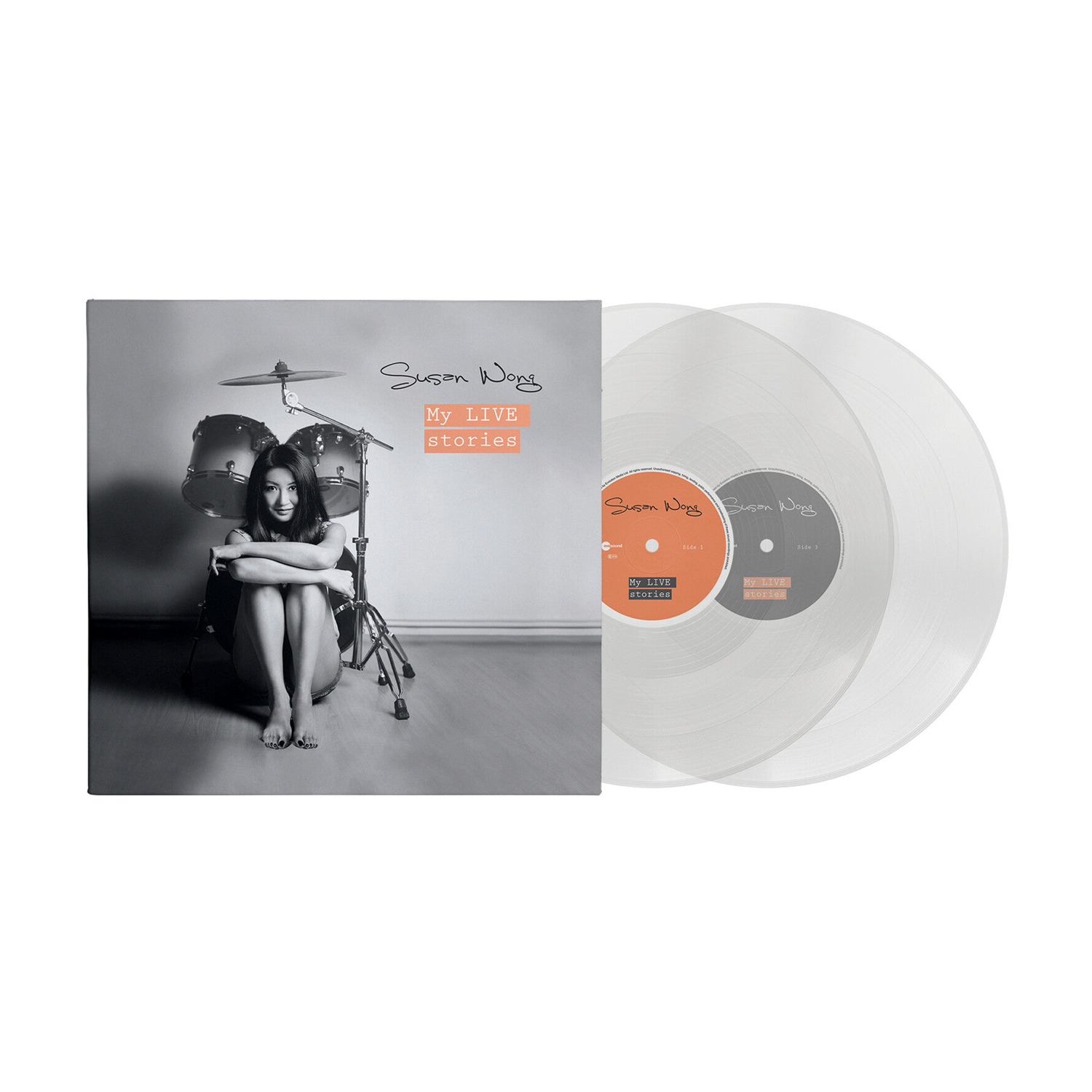 Susan Wong - My Live Stories - One Step Pressing 2xLP (Clear Vinyl)