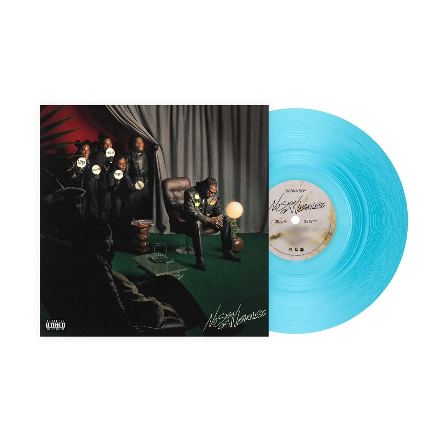 Burna Boy - No Sign Of Weakness (Blue Vinyl)