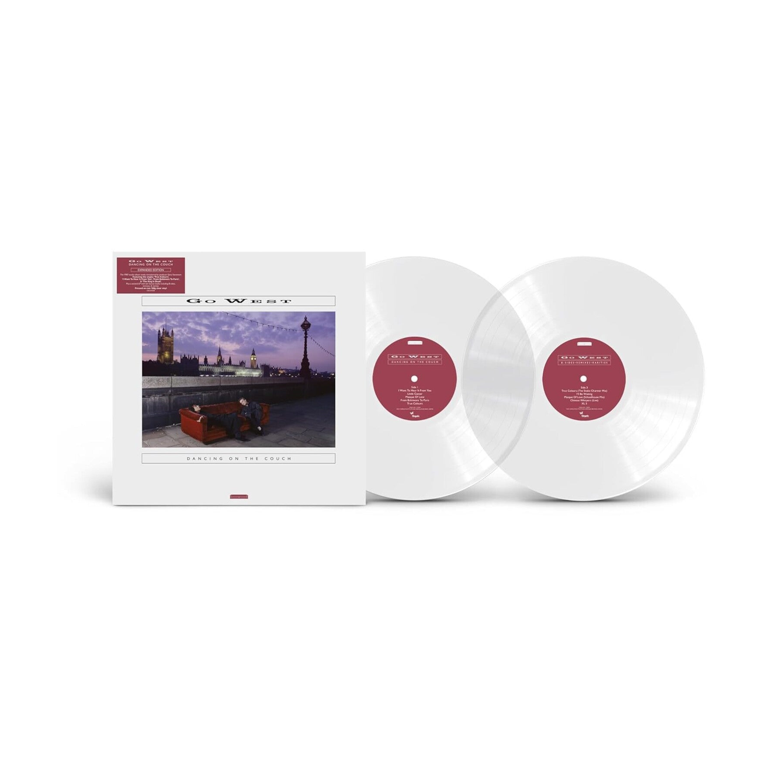 Go West - Dancing on the Couch 2xLP (Clear Vinyl)