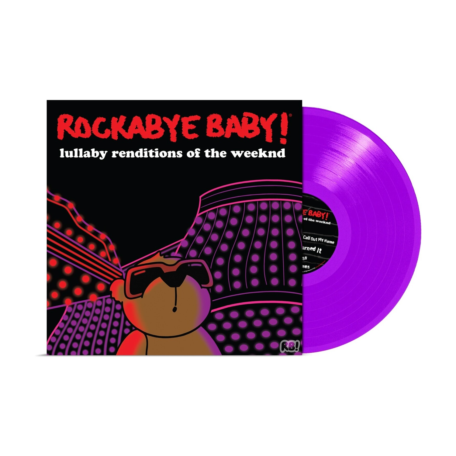 Rockabye Baby! - Lullaby Renditions Of The Weeknd - Violet (Violet Vinyl)