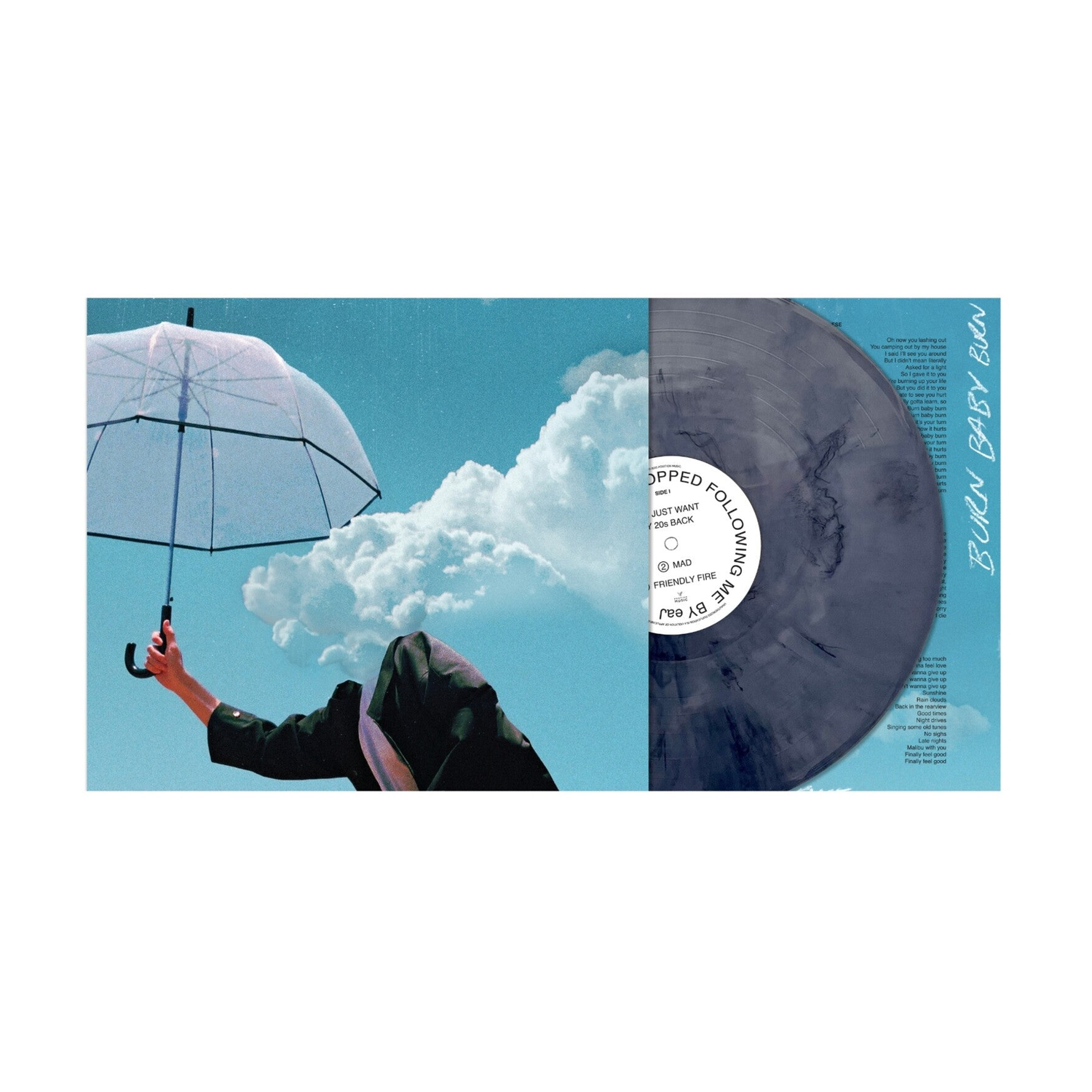 Eaj - When the Rain Stopped Following Me (Blue Vinyl)
